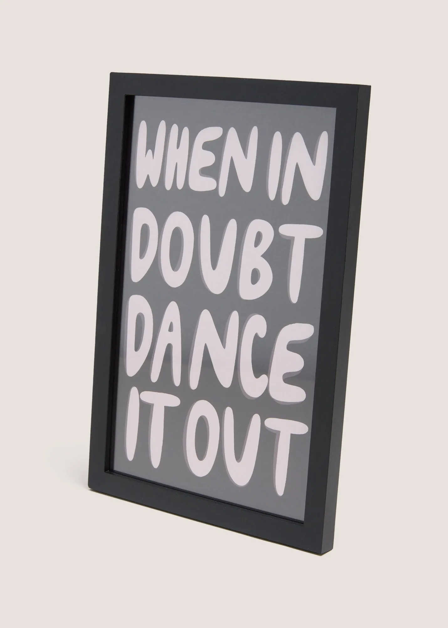 Dance It Out Wall Art - Black product