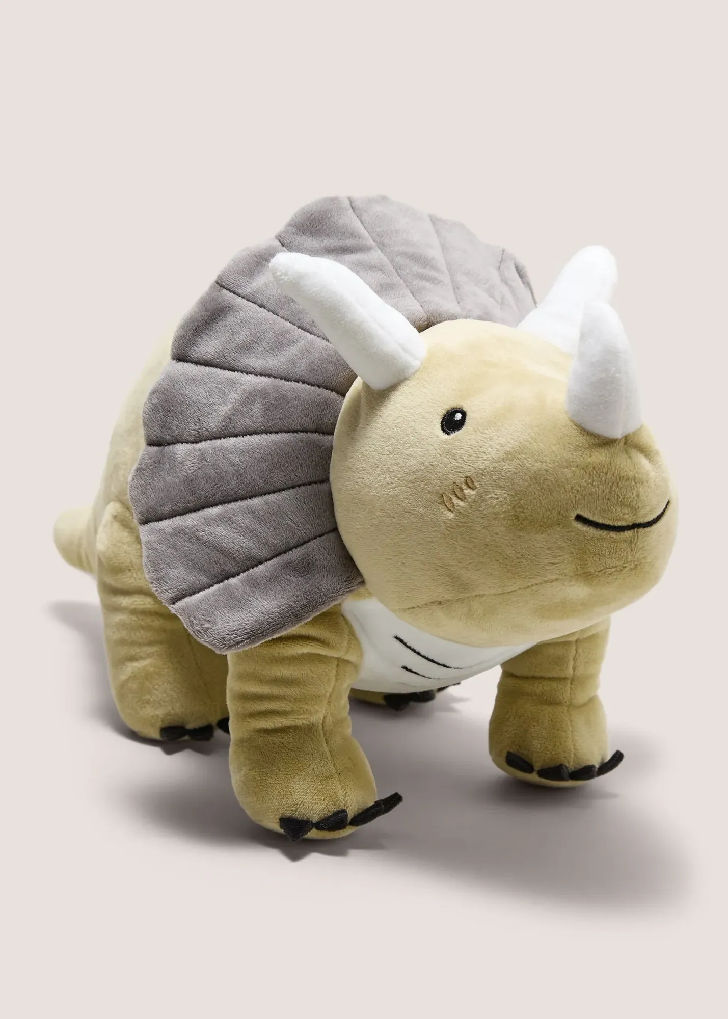 Dino Dinosaur Shaped Cushion - Green, Polyester product