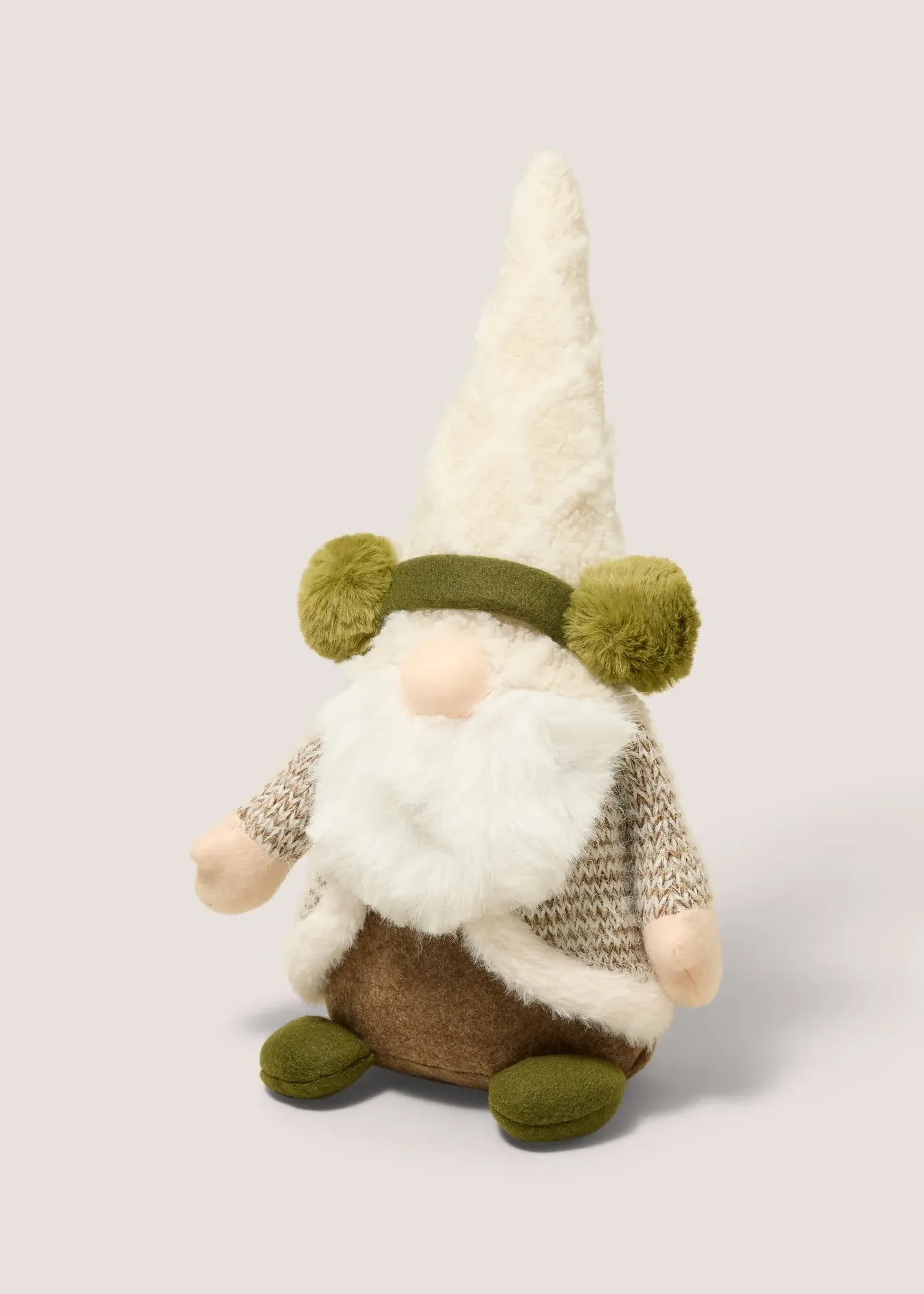 Earmuff Gnome Decoration - Green product