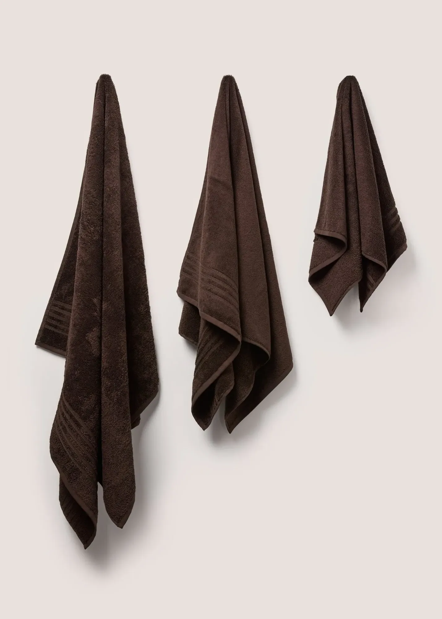Egyptian Cotton Hand Towel - Brown product