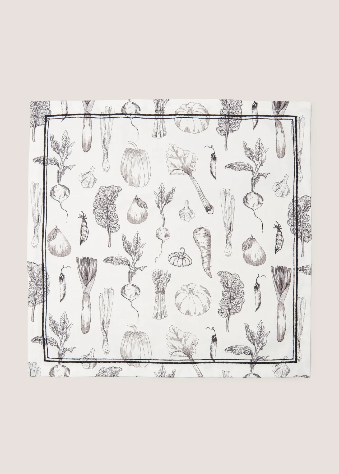Farmer's Market 4 Pack Napkins - White, Cotton product
