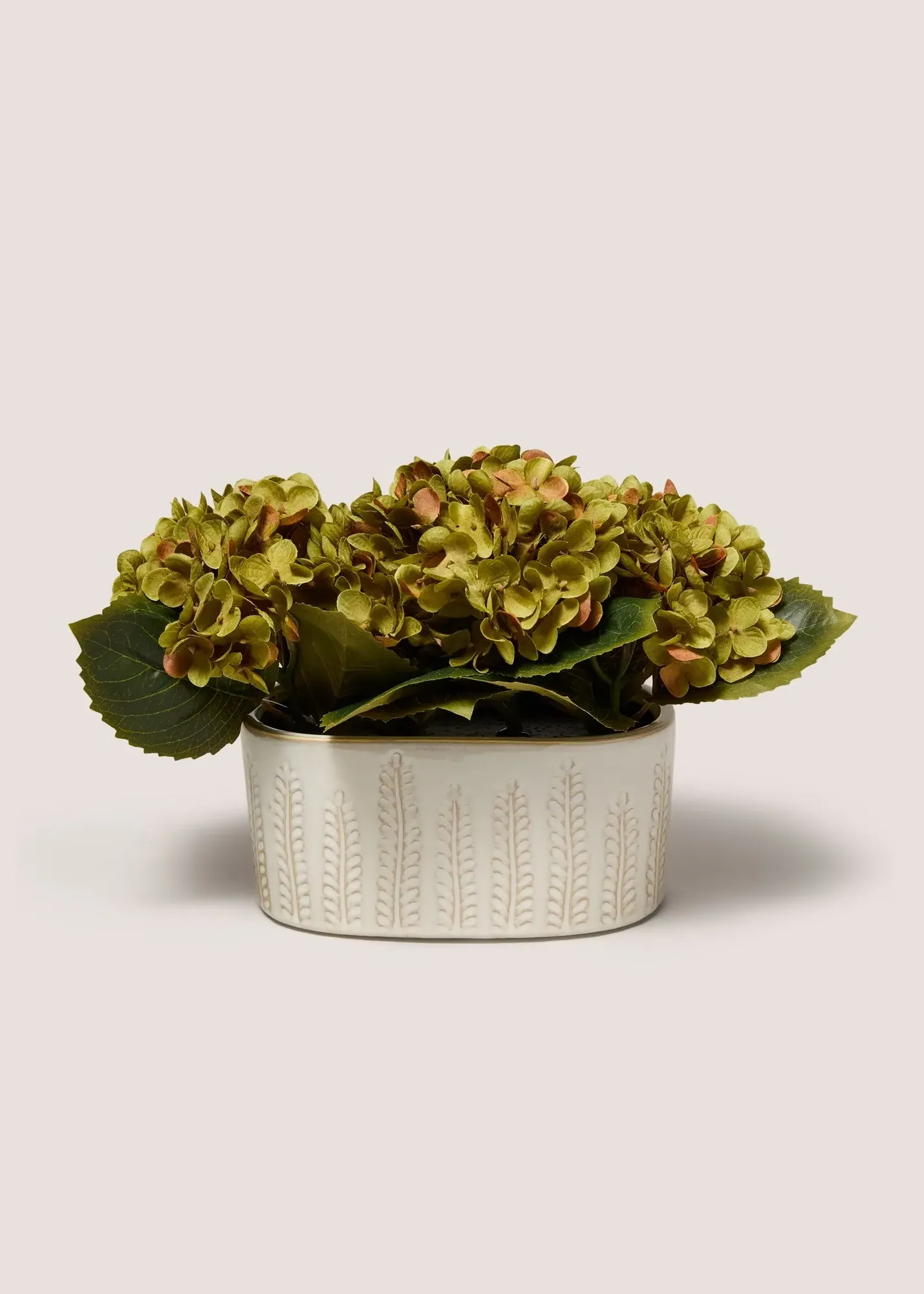 Faux Hydrangea Plant - Green product