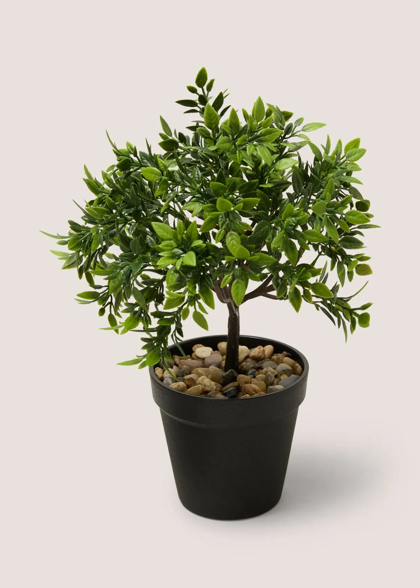 Faux Mini Rose Tree - Black product