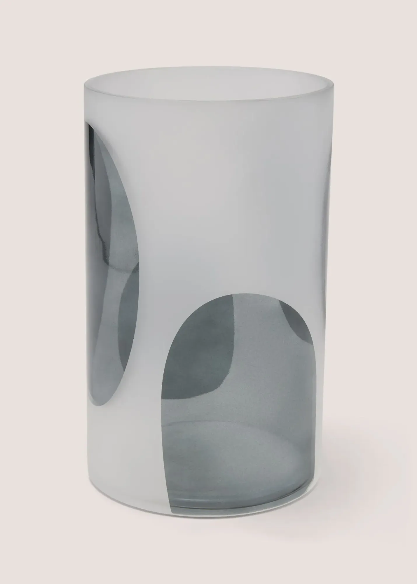 Geometric Medium Vase - White, Glass product