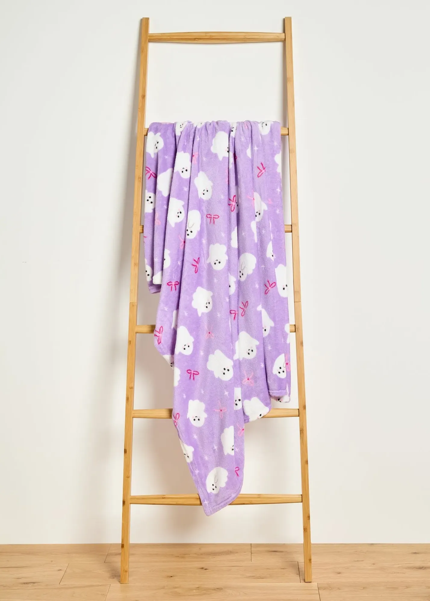 Ghost Print Throw - Lilac product