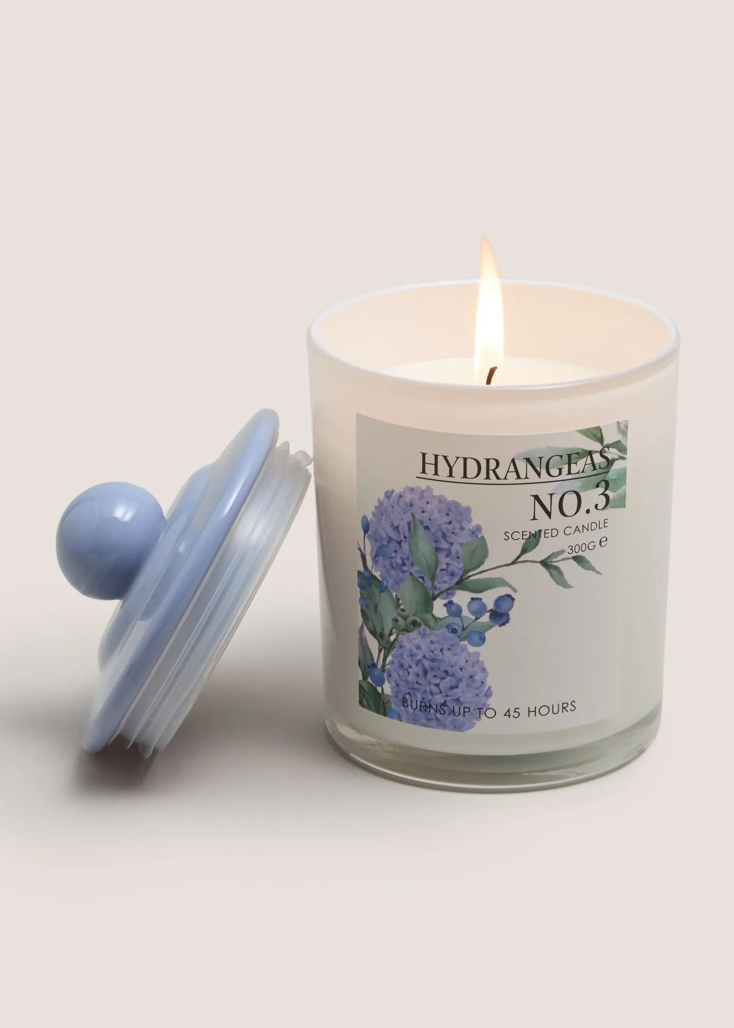 Hydrangea Jar Candle - Blue product