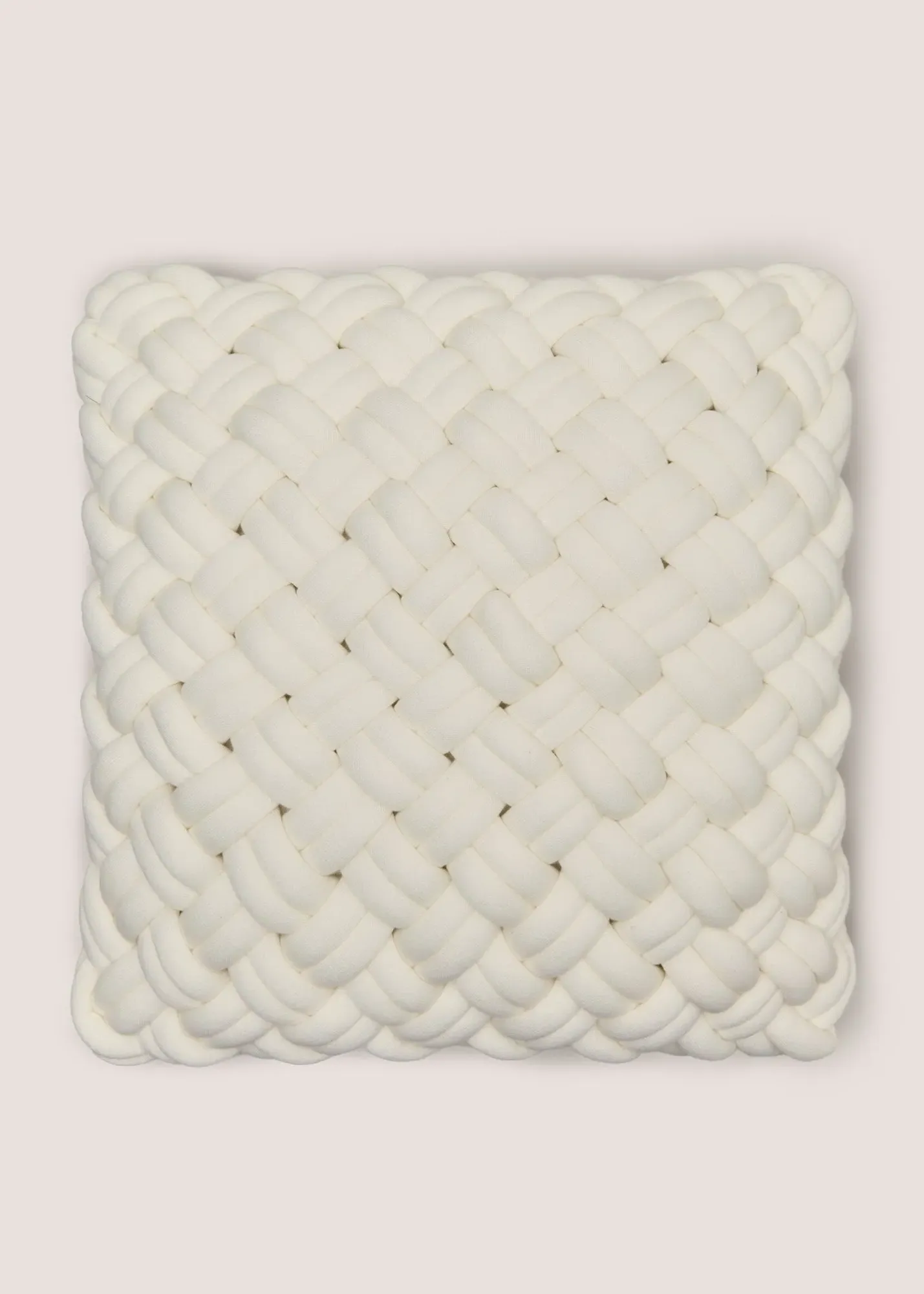 Knot Cushion - White product