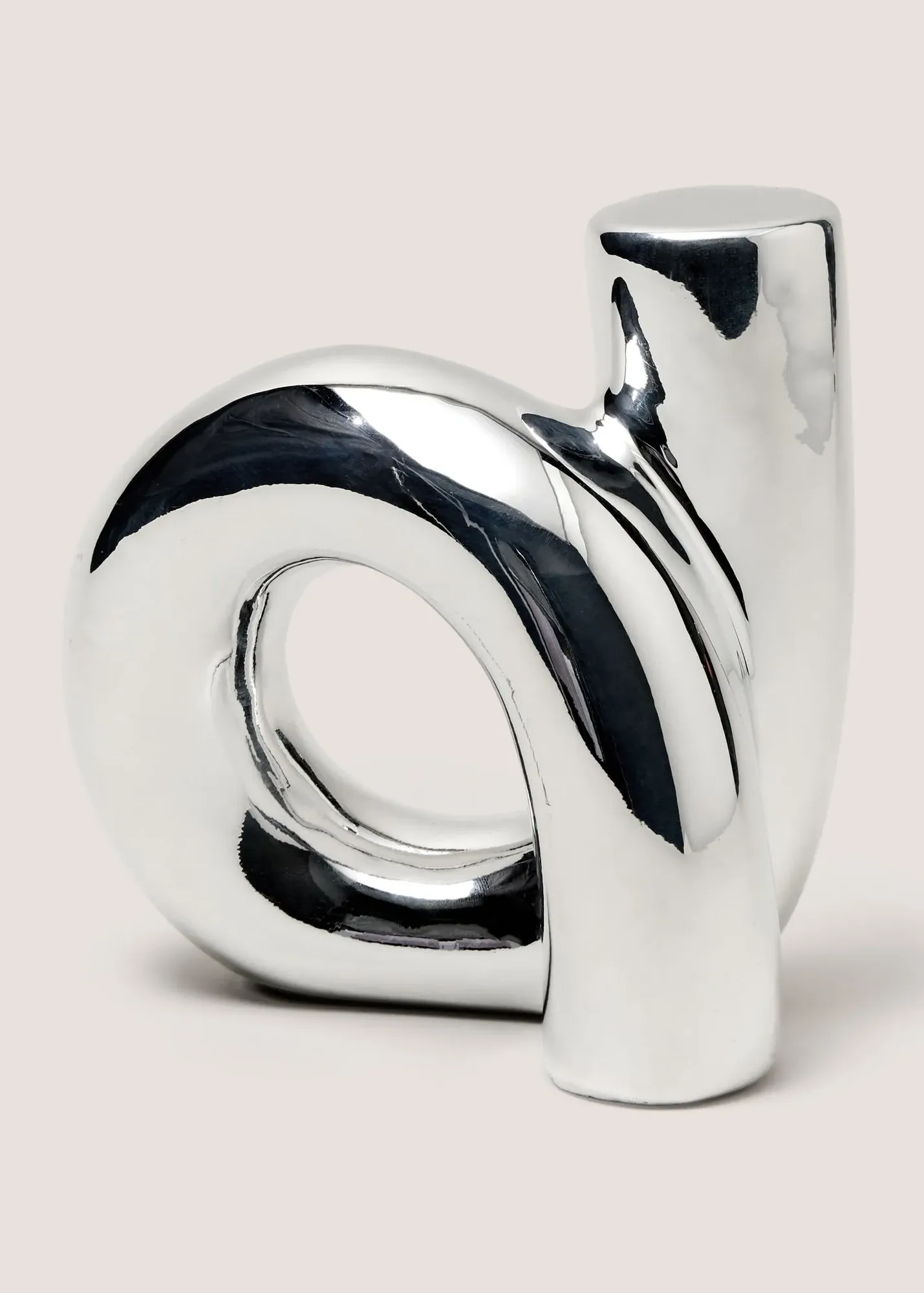 Knot Ornament - Silver, Chrome Metal product