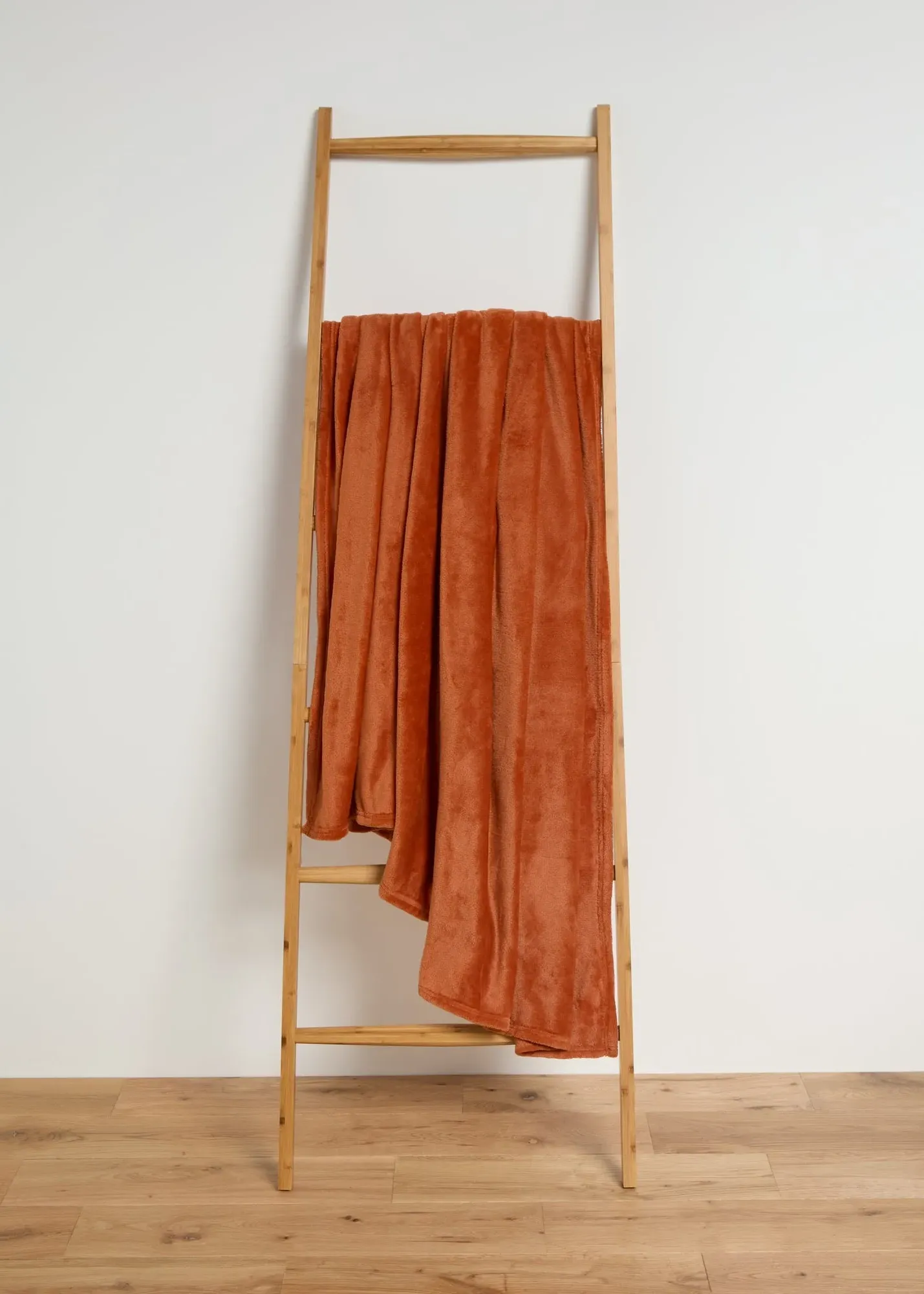 Large Throw with Geo Print - Brown, Polyester product