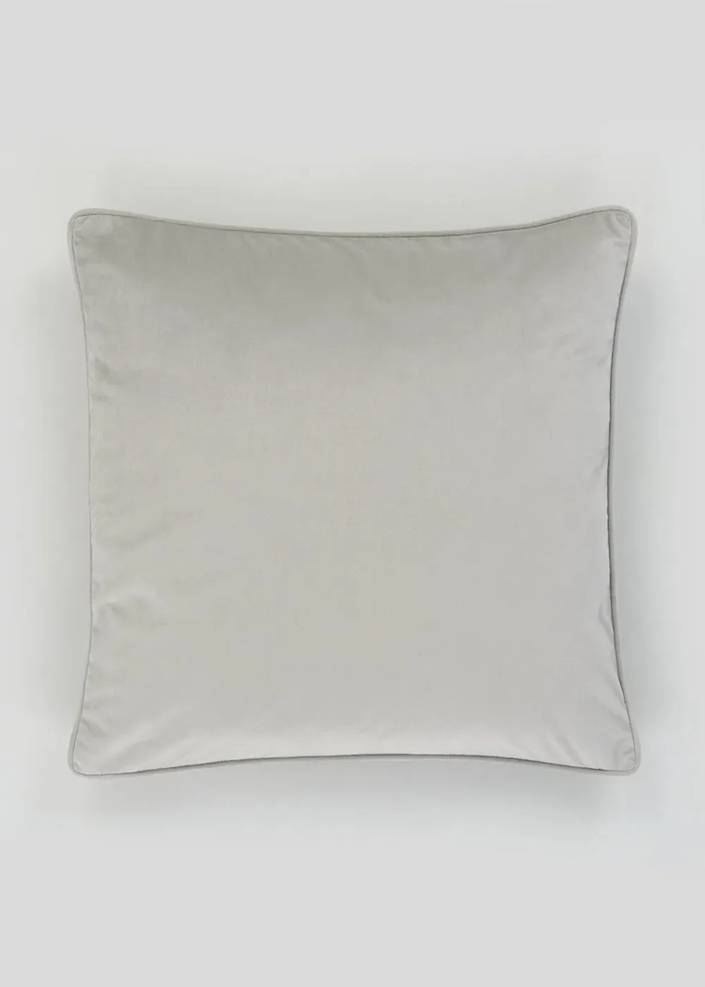 Large Velvet Cushion - Grey, Velvet product