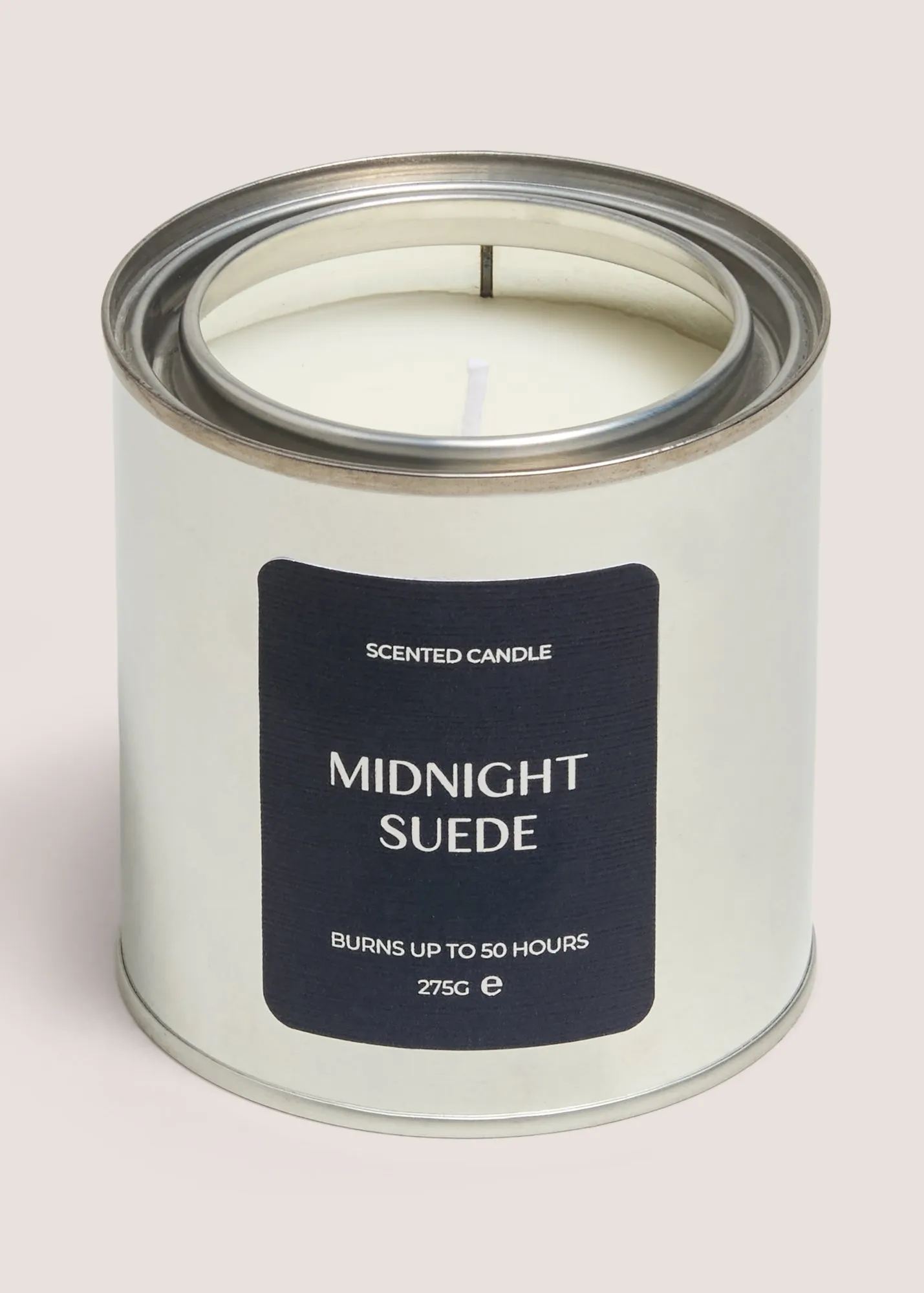 Midnight Suede Tin Scented Candle - Blue product