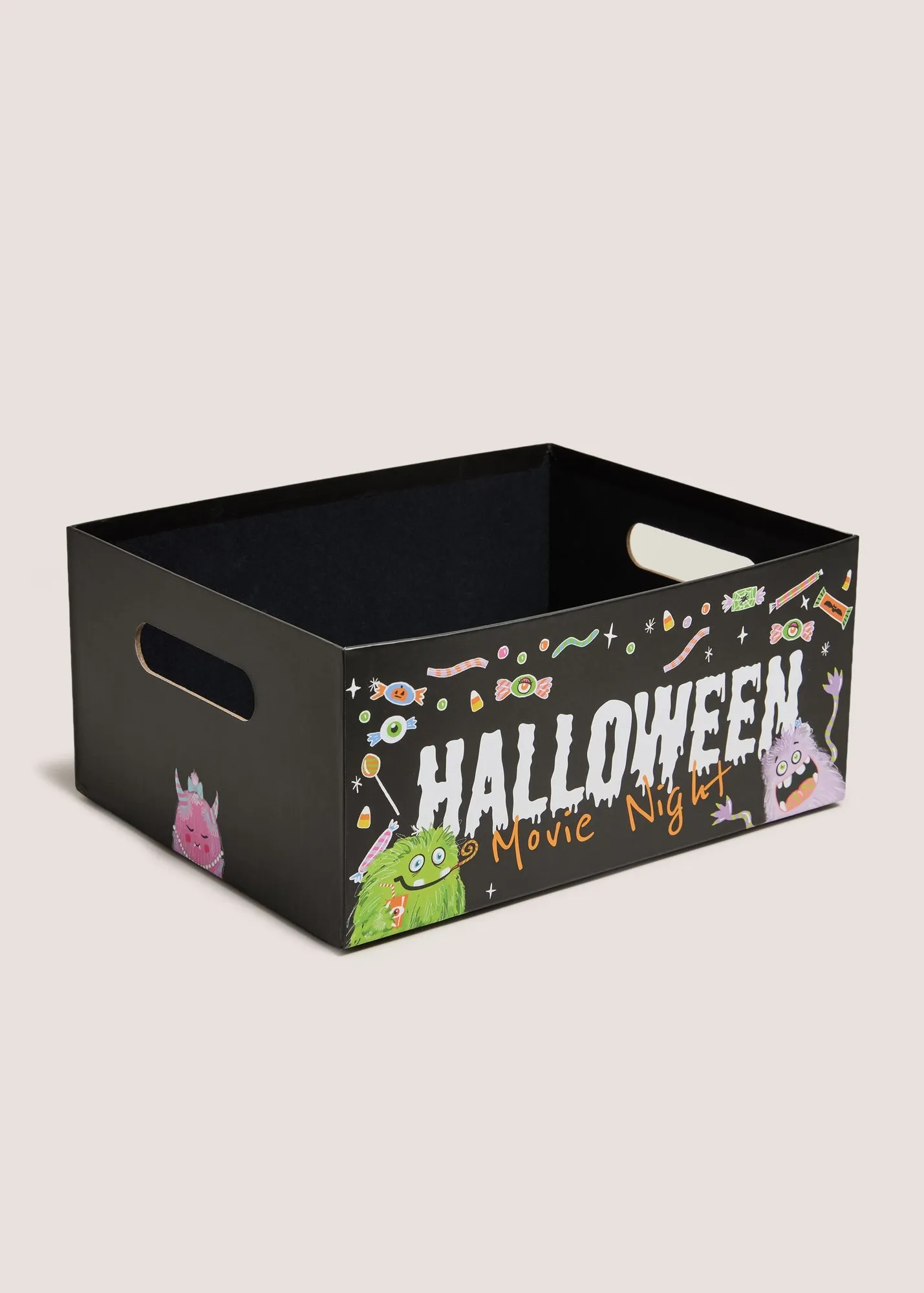 Monsters Movie Night Storage Box - Black product