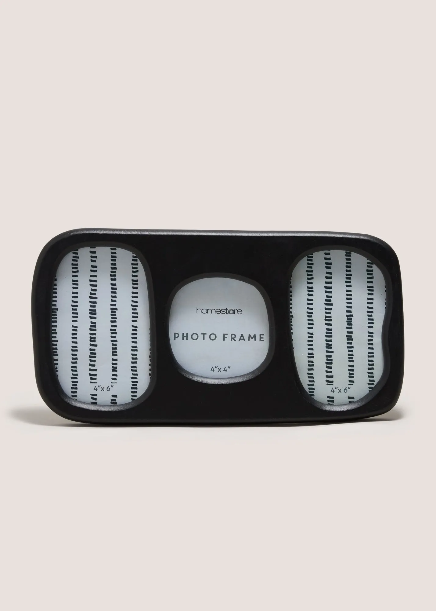 Multi Photo Frame - Black, Wood product