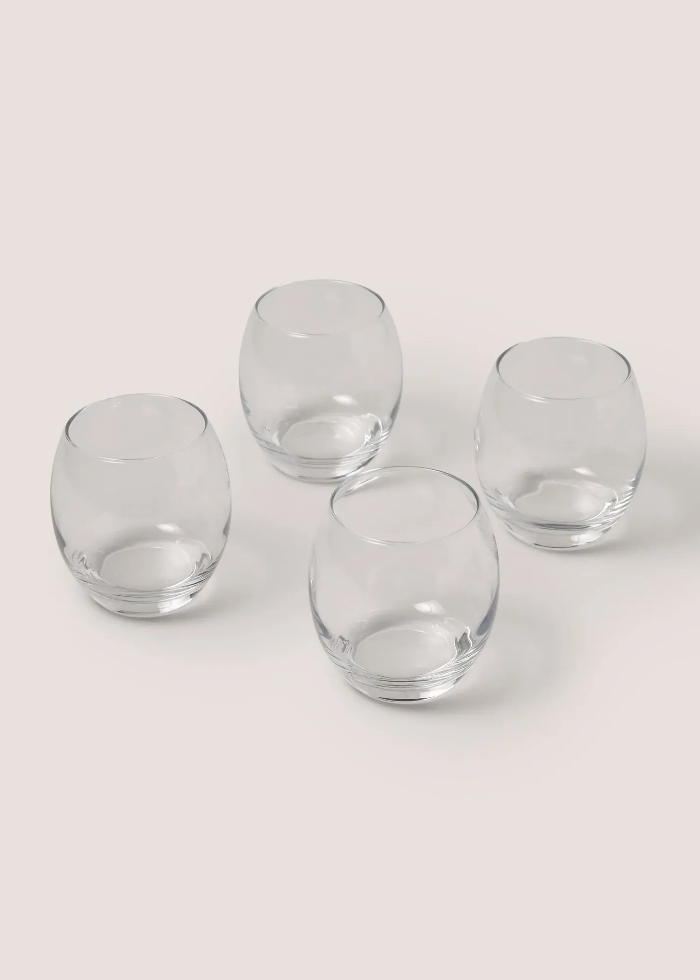 Nova Short Tumblers 4-Pack - Clear Glass product