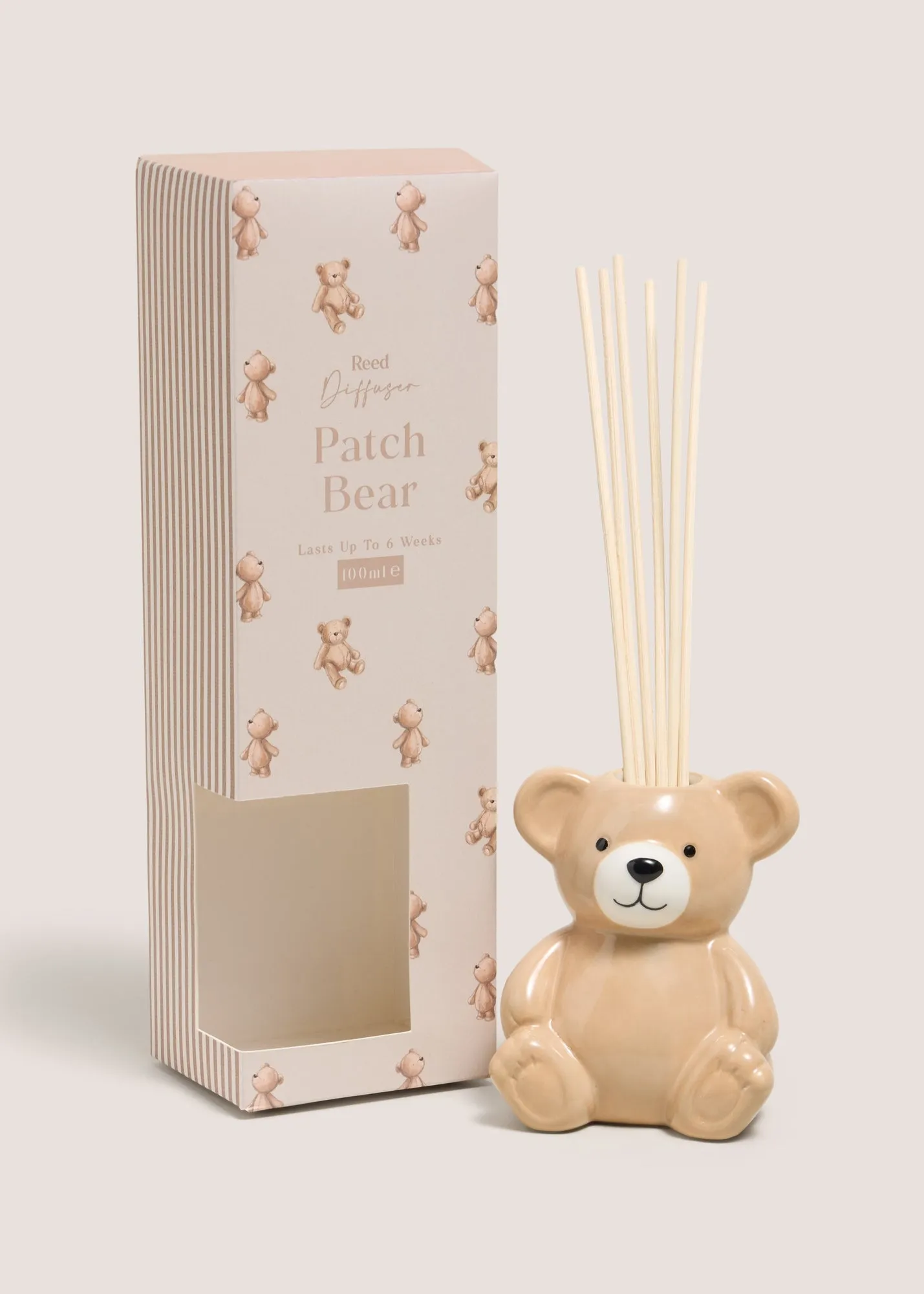 Patch The Bear Ceramic 100ml Reed Diffuser - Beige product