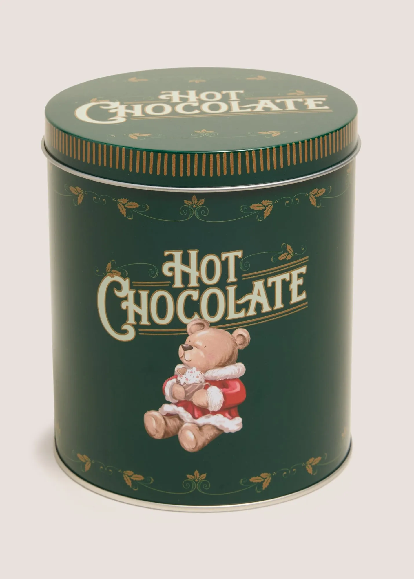 Patch The Bear Christmas Hot Chocolate Tin - Green product