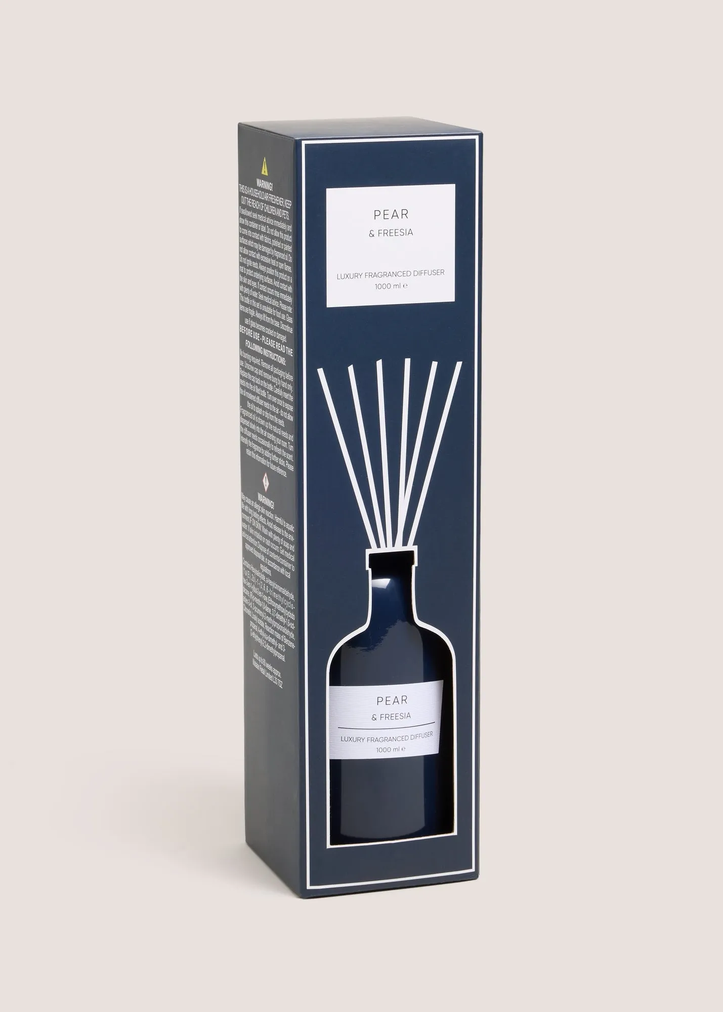 Pear & Freesia Reed Diffuser 1000ml - Navy product
