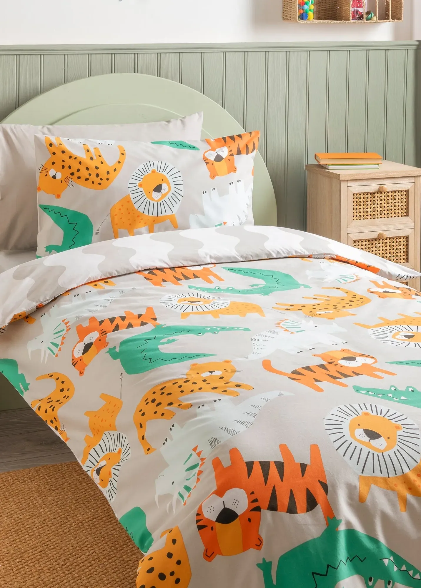 Safari Single Duvet Set - Multi product