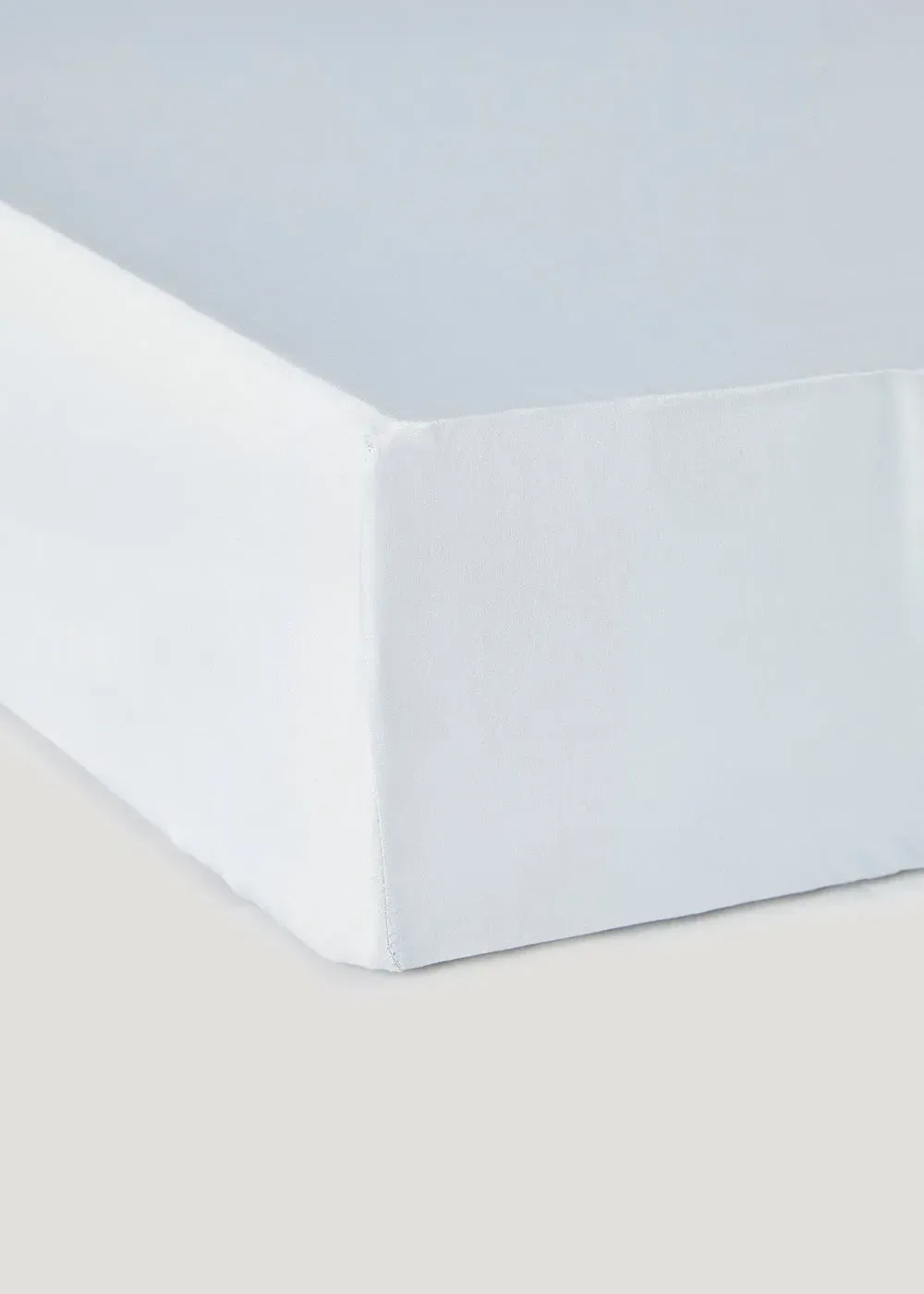 Single Fitted Bed Sheet & Pillowcase Bundle - Grey, Polyester product
