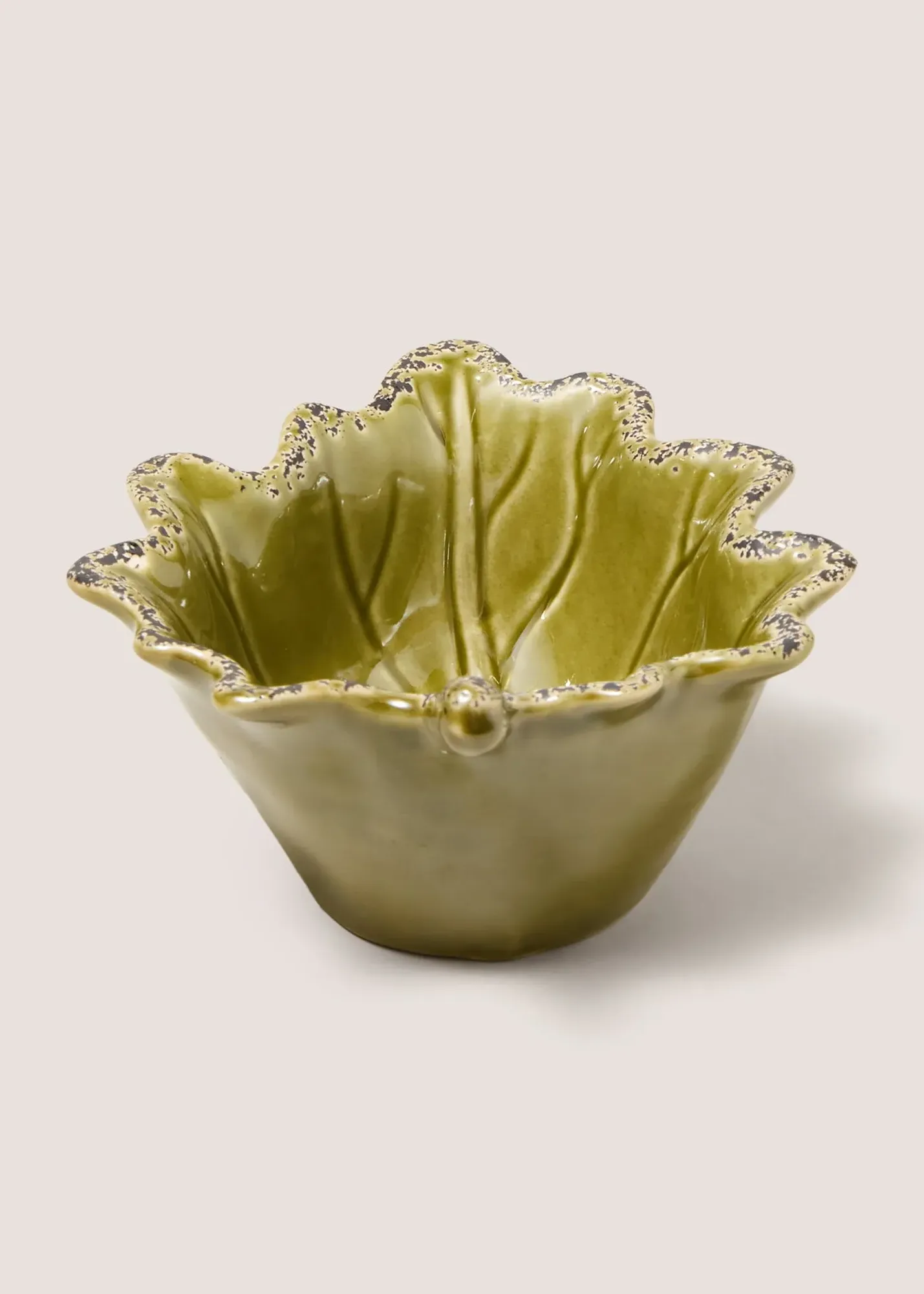 Small Leaf Serving Bowl - Green product