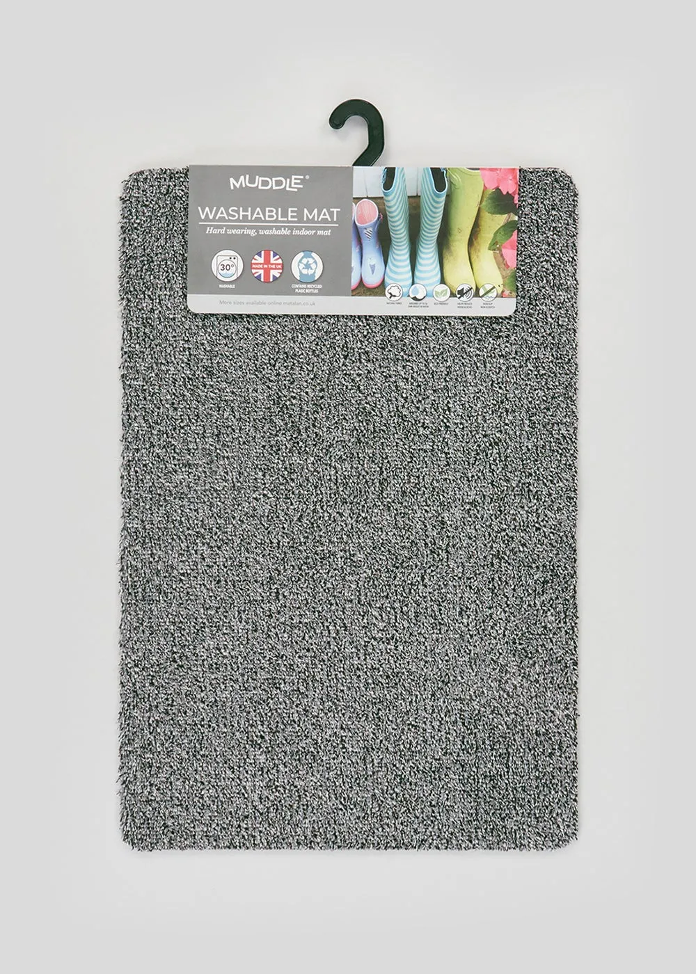 Small Muddle Mat - Grey, Woven Fabric product