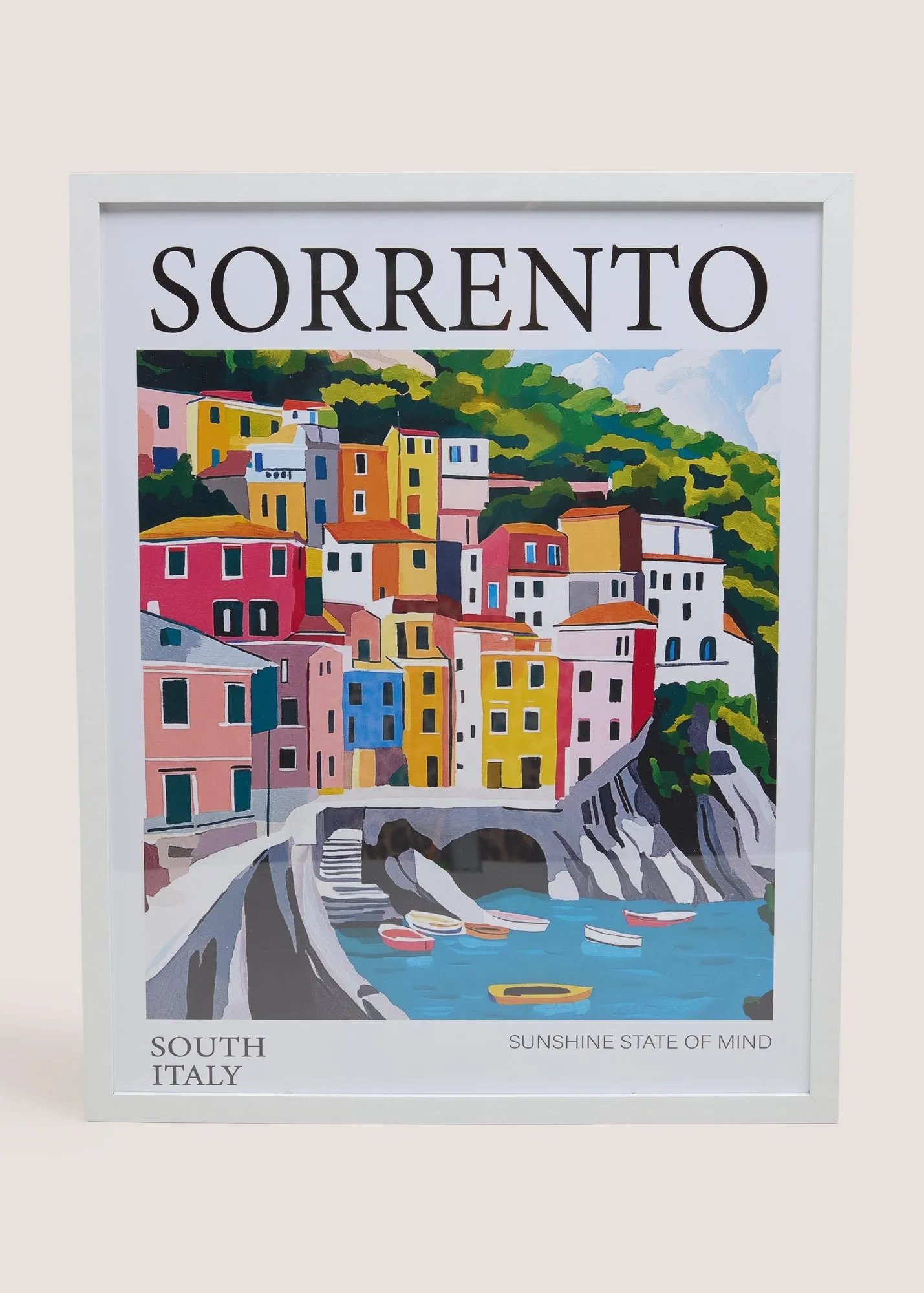 Sorrento Framed Wall Art - Multi product