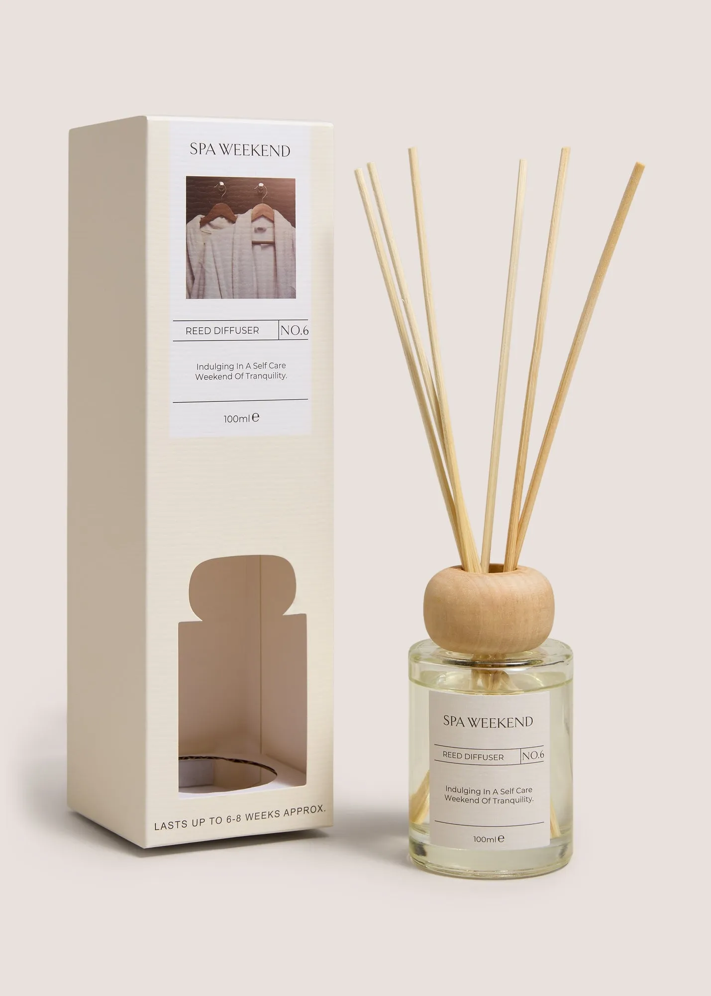 Spa Day 100ml Reed Diffuser - White product