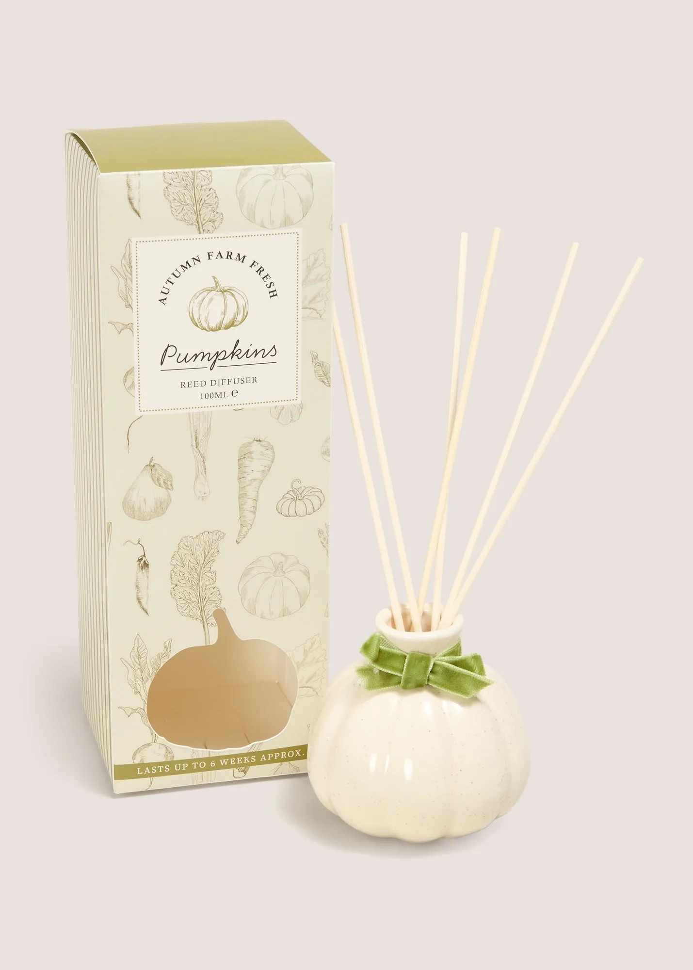 Speckled Pumpkin Reed Diffuser - Cream product