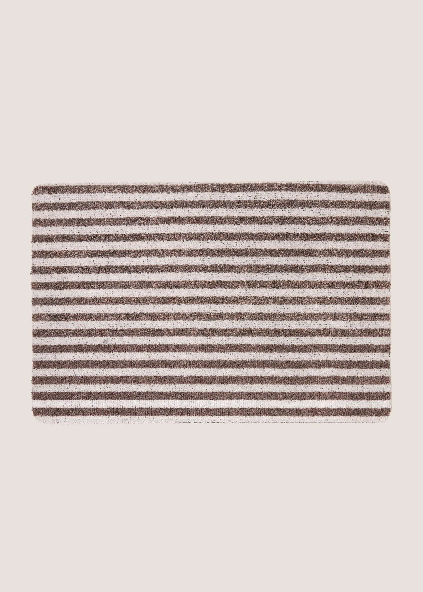 Stripe Door Mat - Brown product