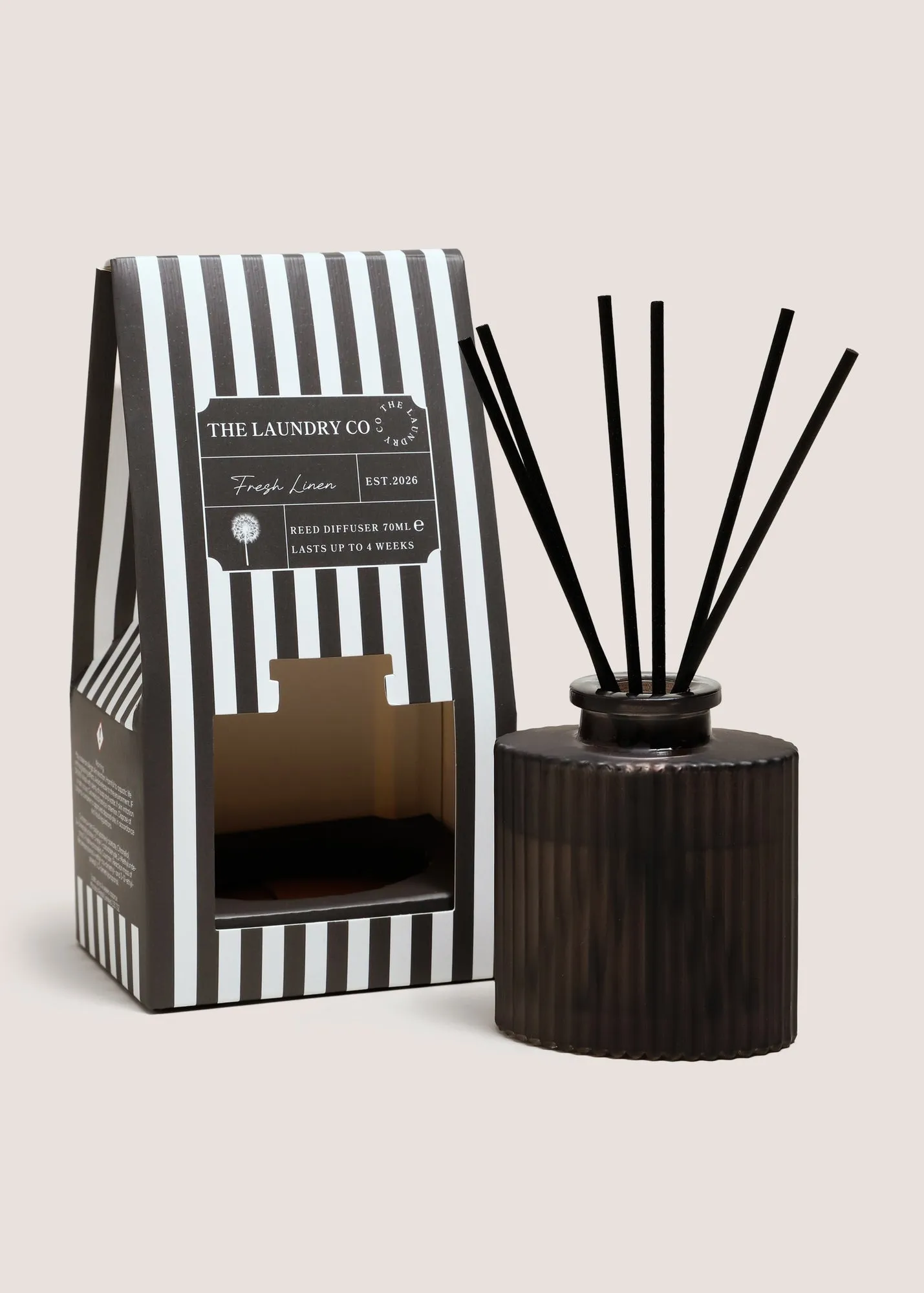 The Laundry Co Fresh Linen 70ml Diffuser - Black product