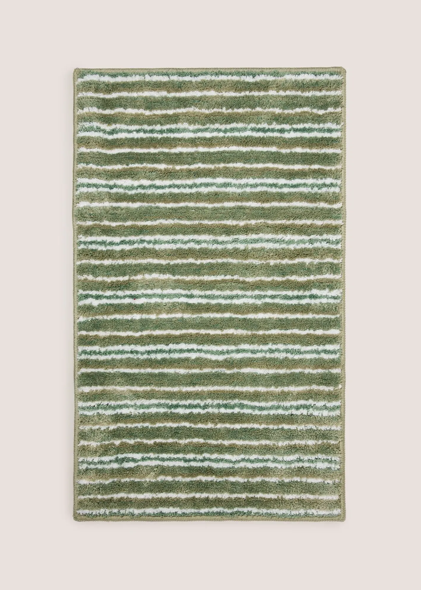 Tufted Stripe Bath Mat - Green product