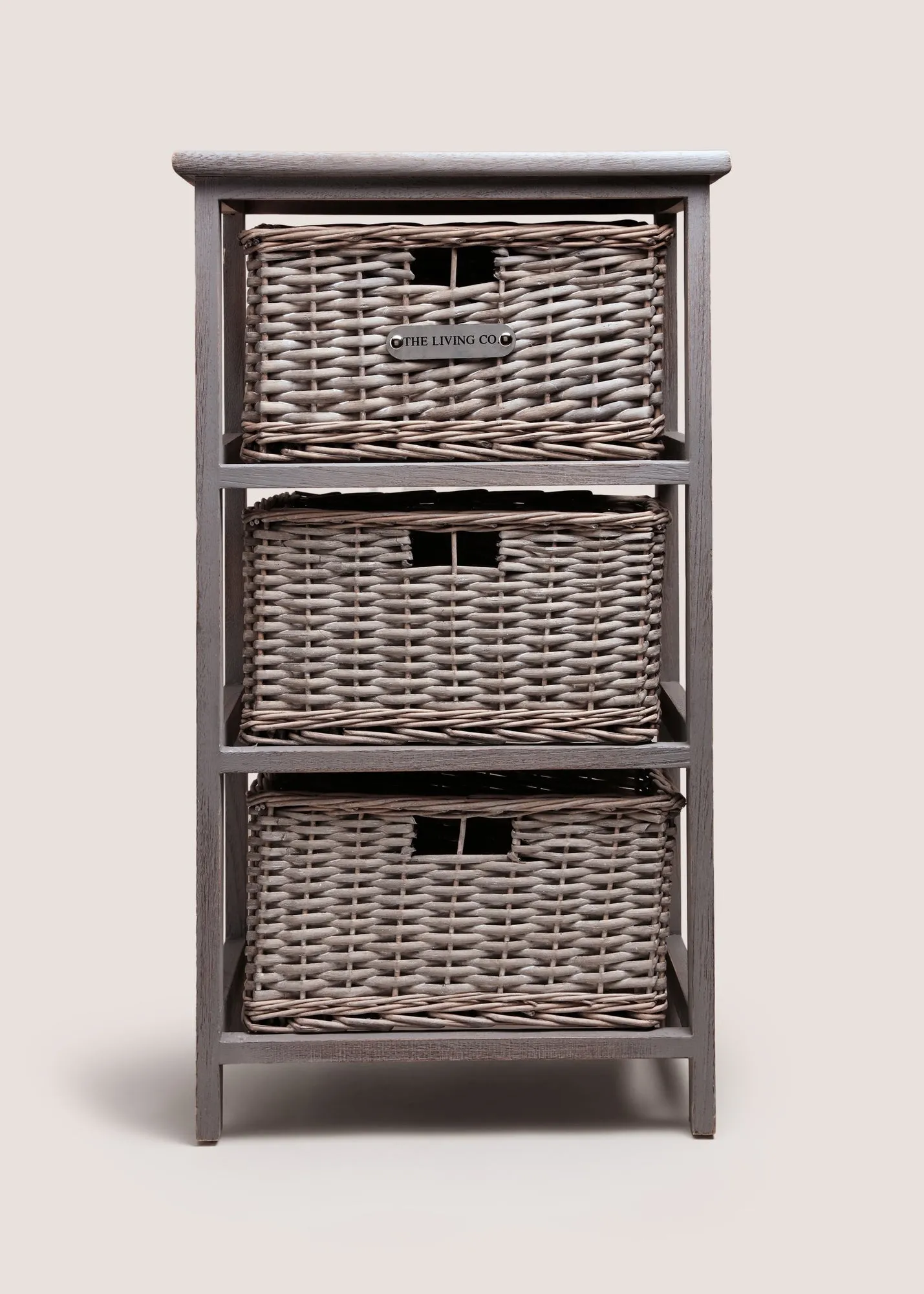 Willow 3-Drawer Storage Unit - Grey product