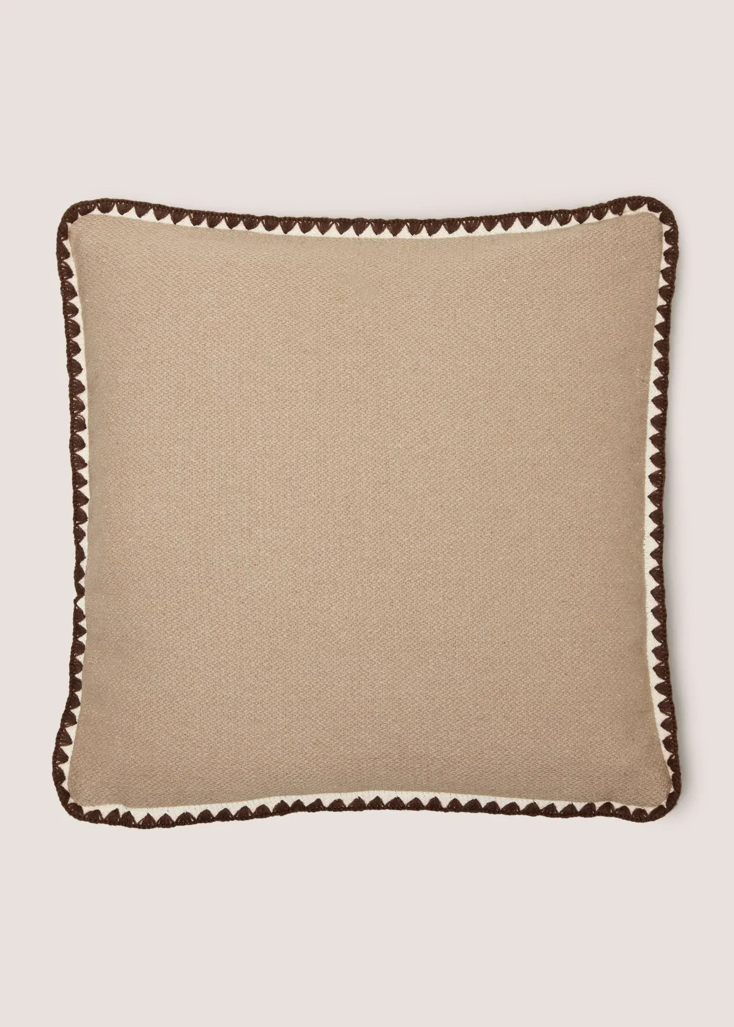 Woven Edge Cushion - Natural product