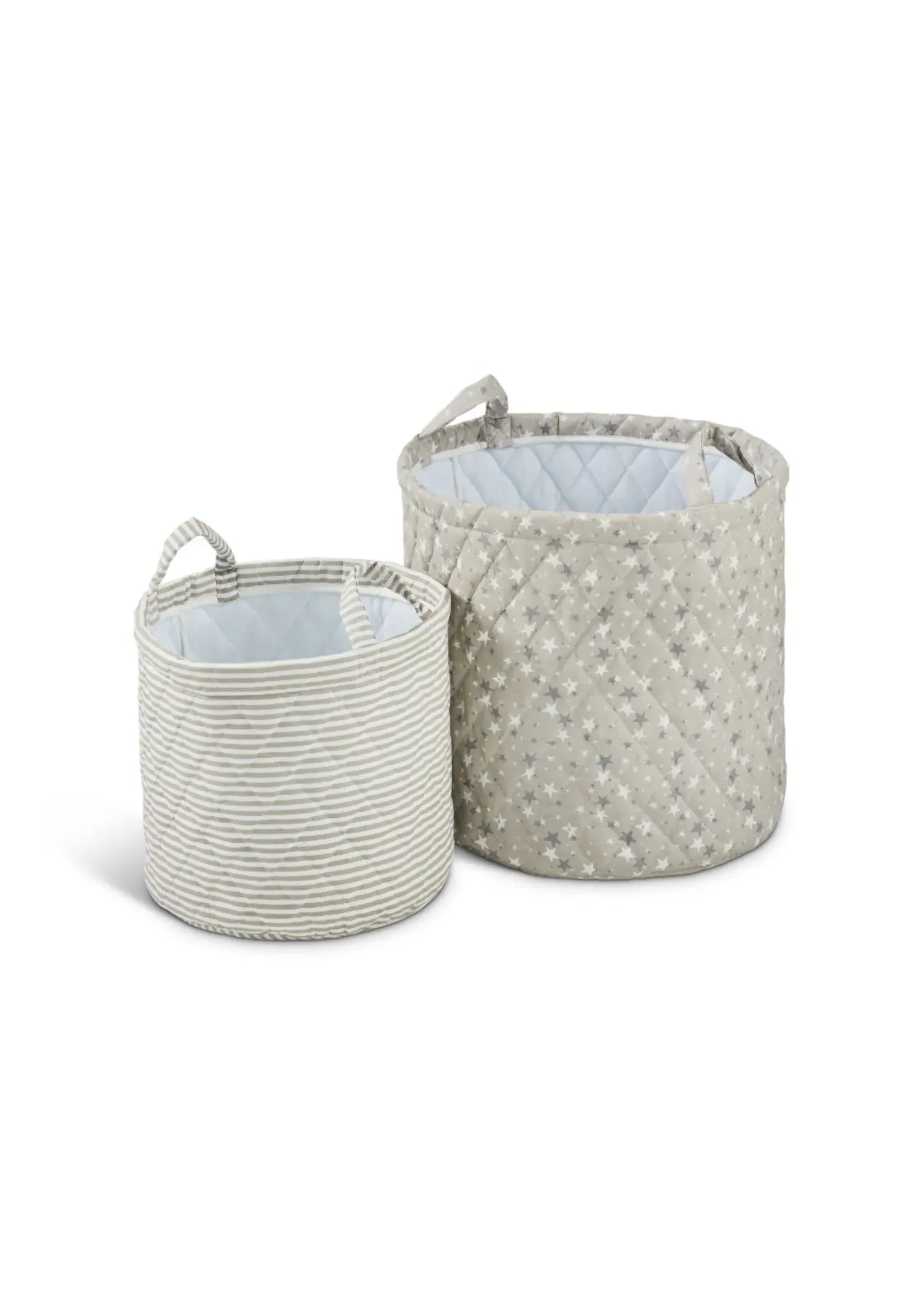Cosmic 2-Pack Storage Baskets - Grey, PE & Polyester product