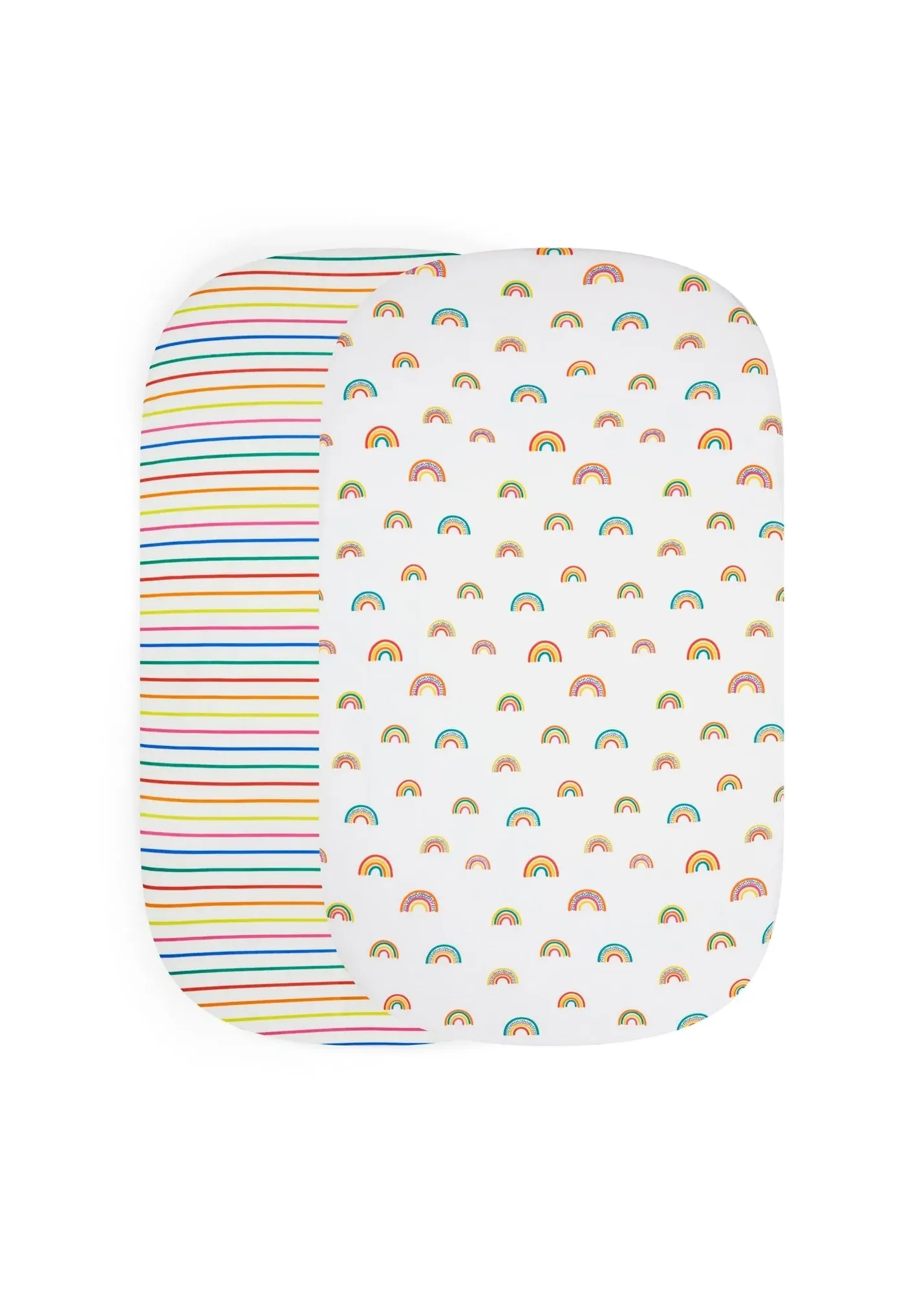 Fitted Crib Sheets 2-Pack - White, Cotton product