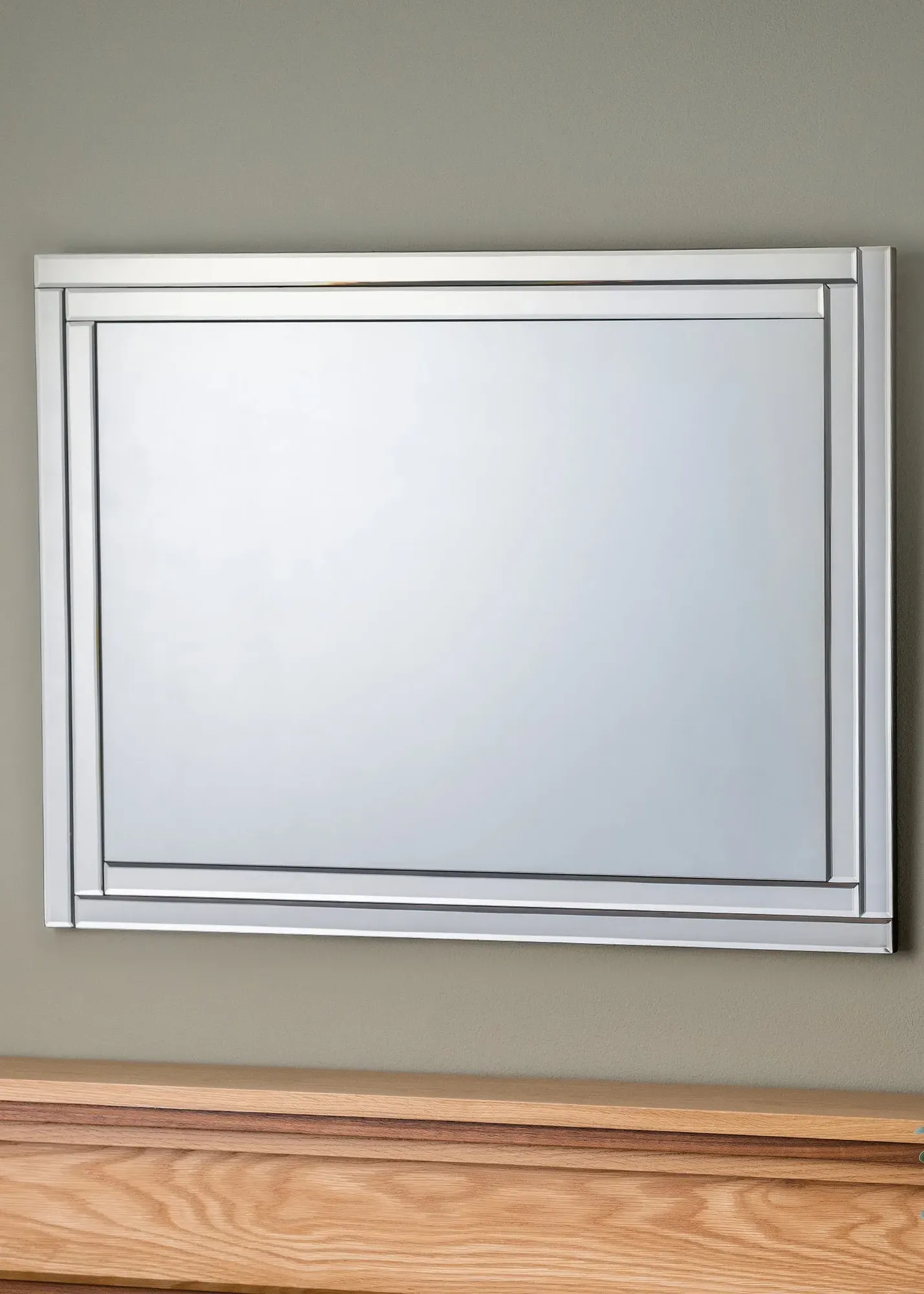 Deco Frameless Wall Mirror - Clear product