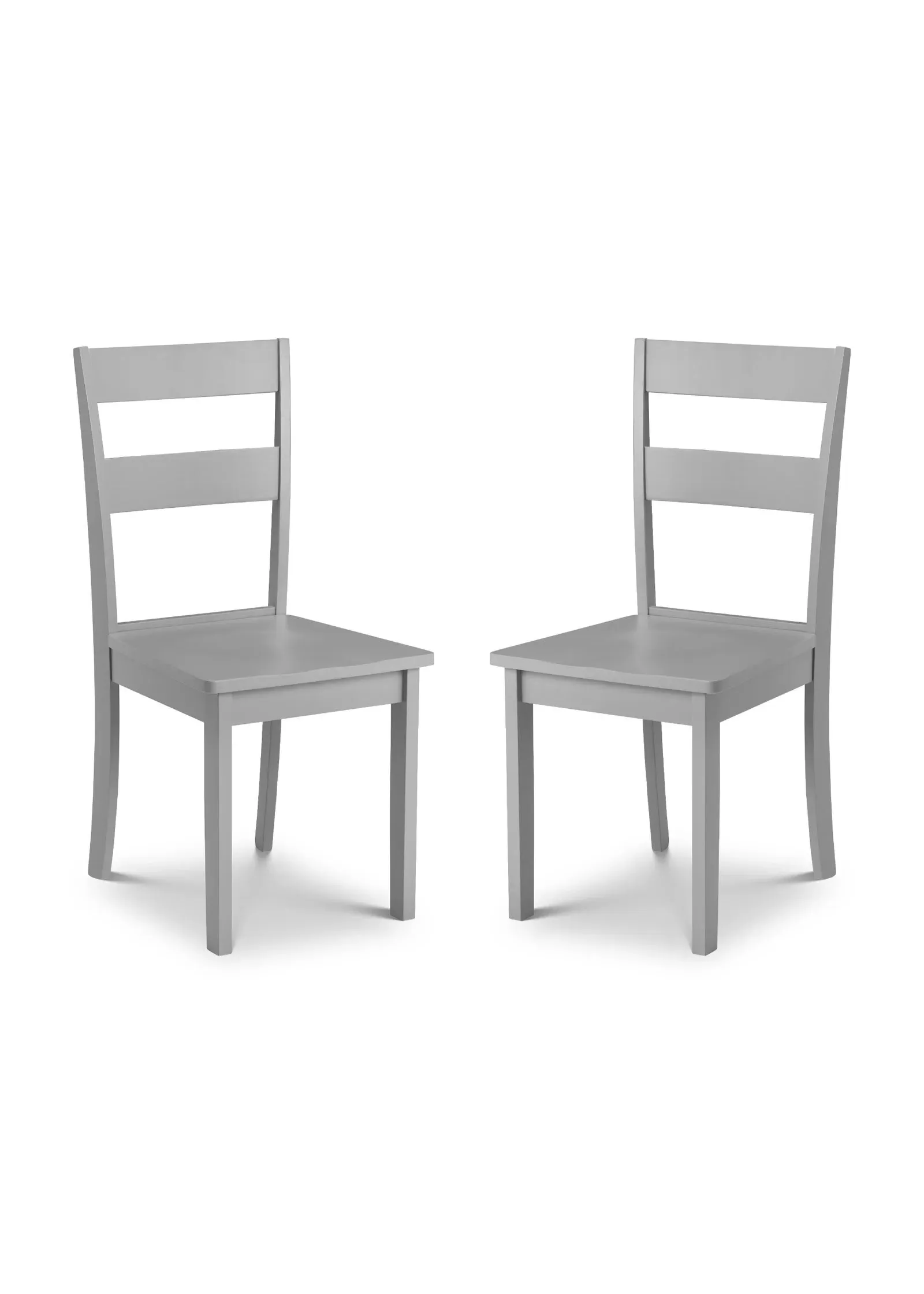 Kobe Set of 2 Dining Chairs - Grey, MDF product