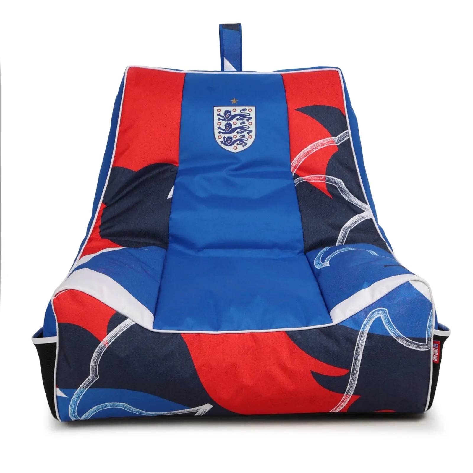 England FA Football Teams Print Base Chair - Blue, Polyester product