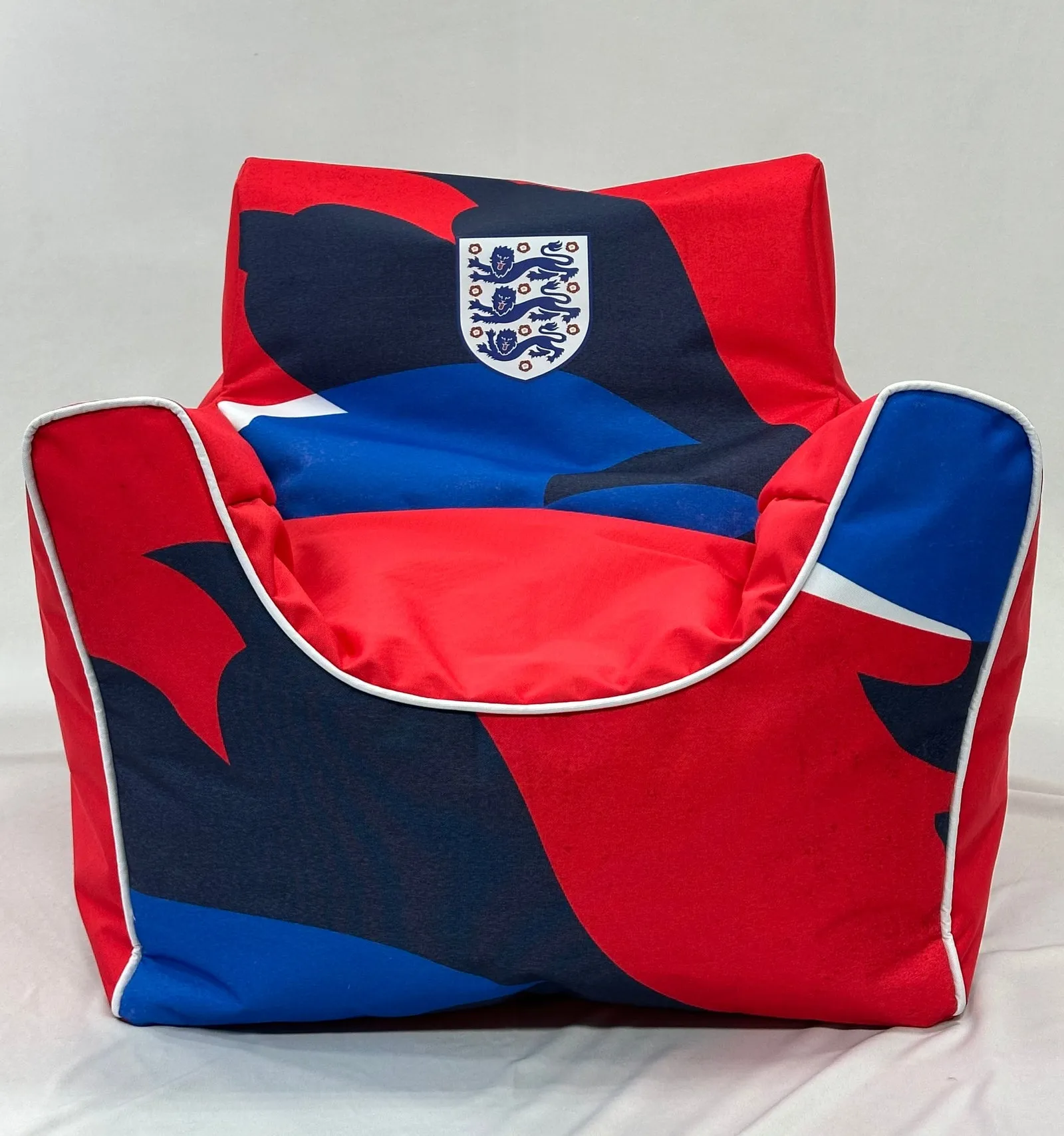 Football Funzee Seat with Print Base - Red, Polyester product