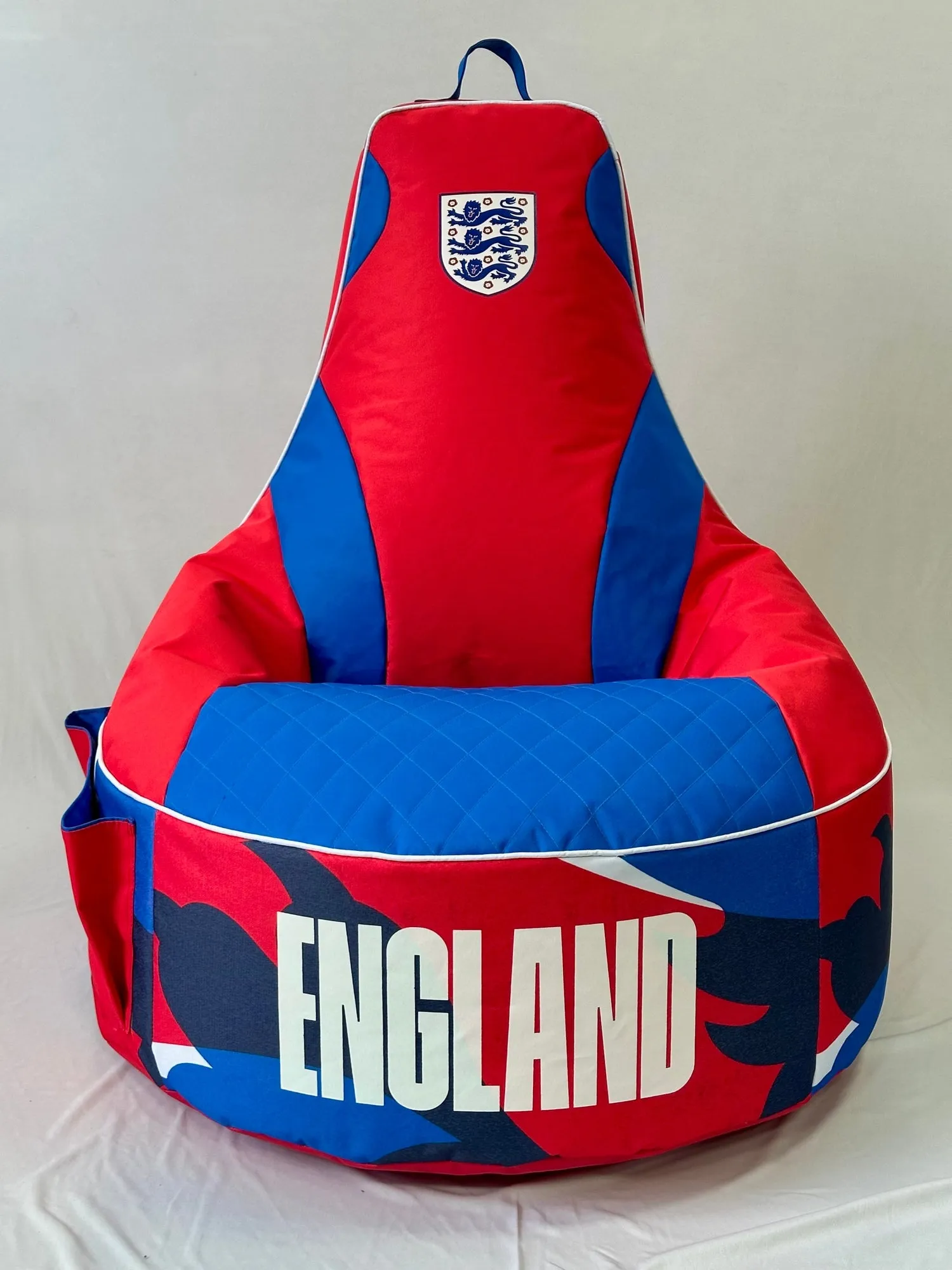Football XL Gamer Chair Print Base - Red, Polyester product