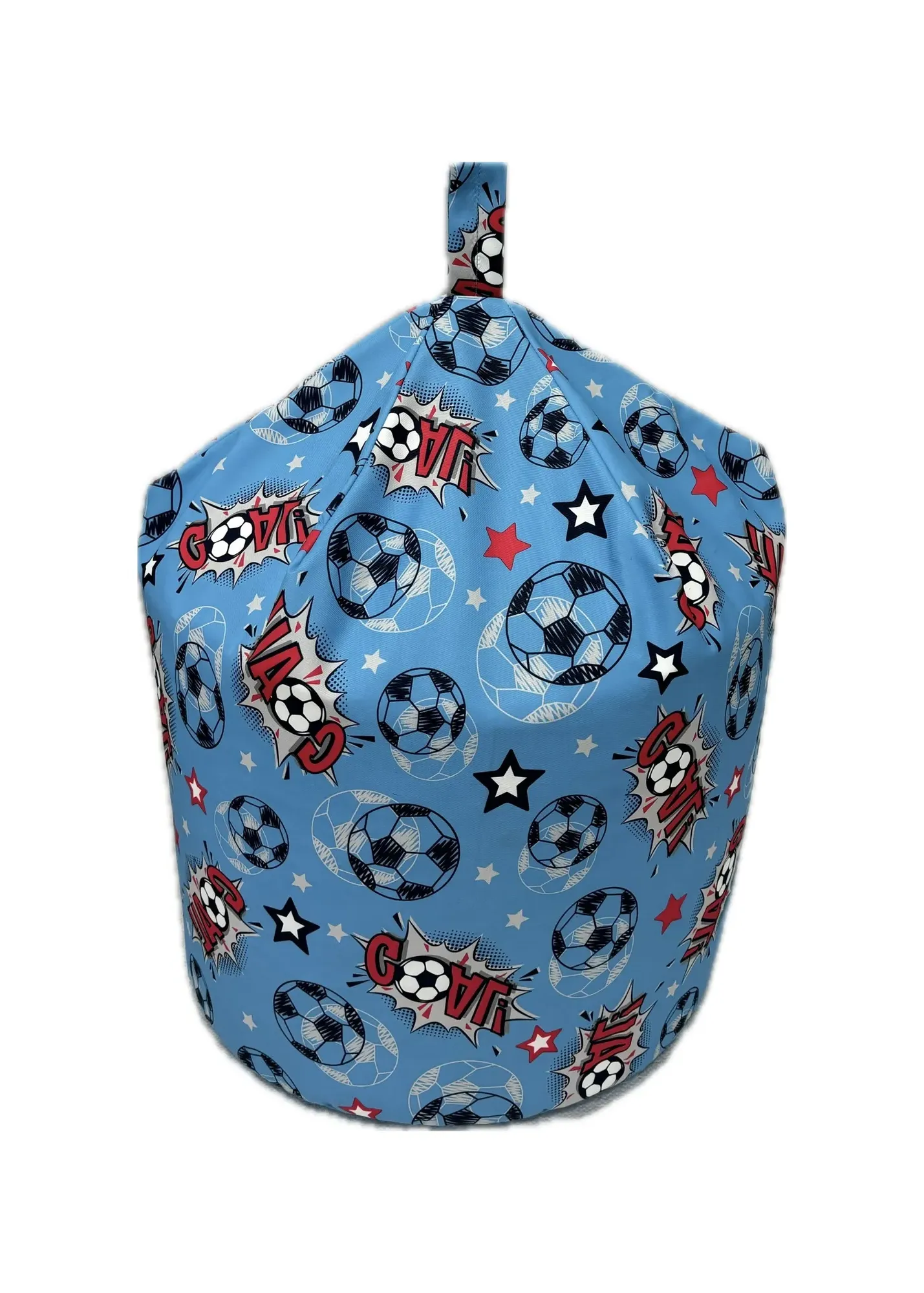 Goal Print Beanbag - Blue, Polyester product
