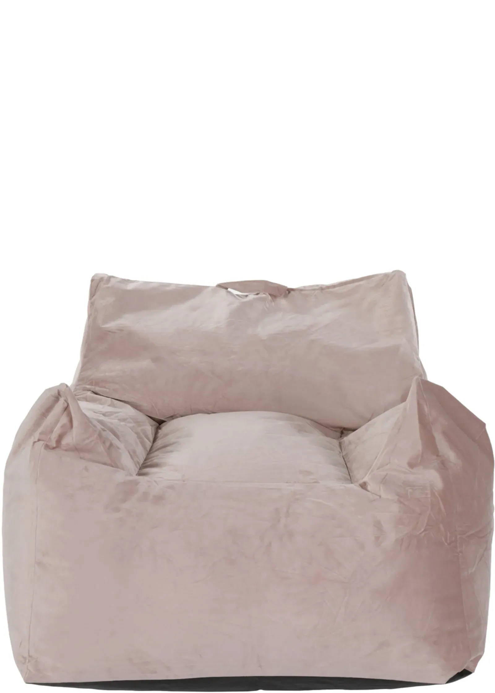 Large Velvet Armchair Beanbag - Pink product