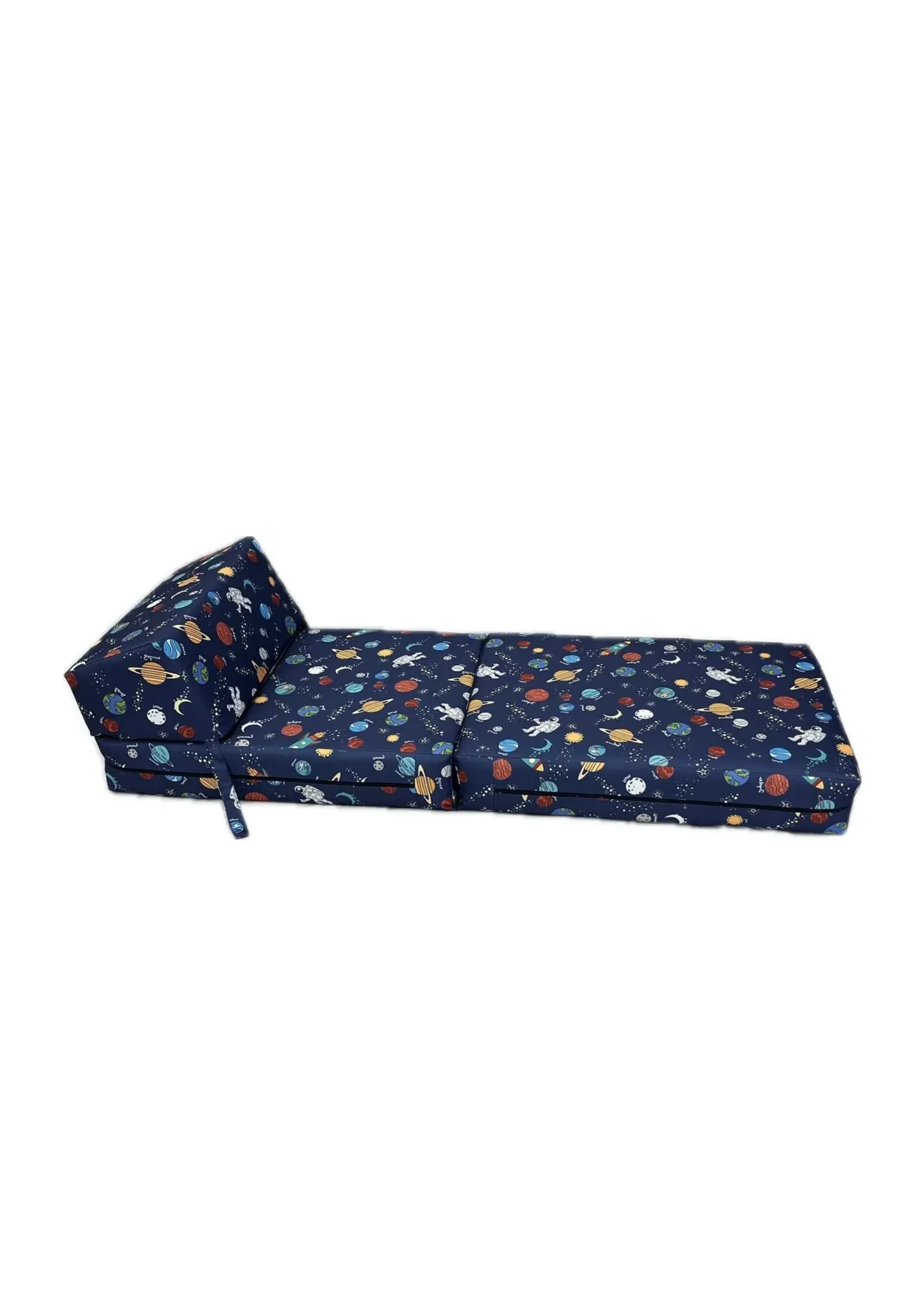 Space Print Chair Bed - Blue, Polyester product