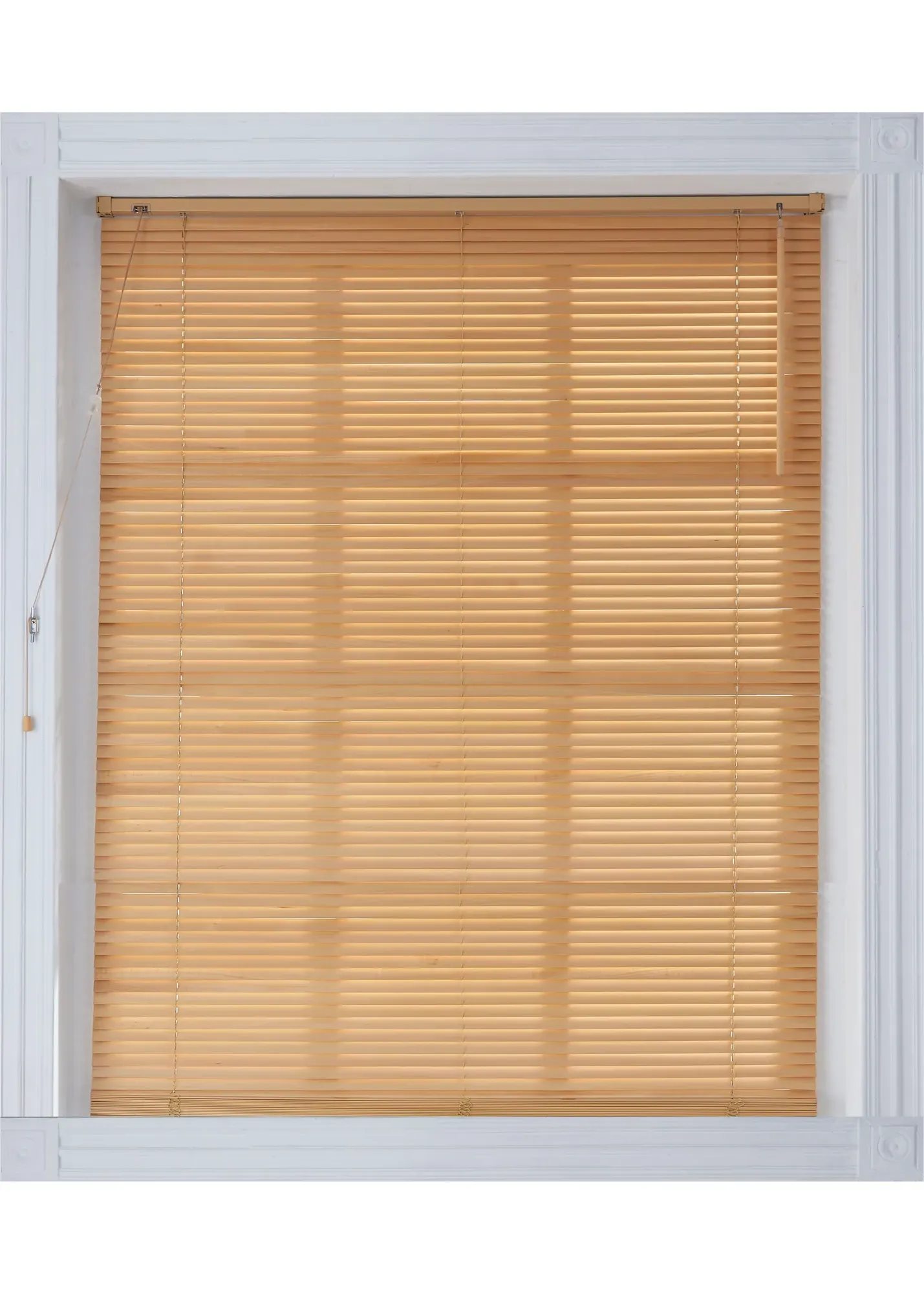 FSC Wood Venetian Blind 60x160cm - Natural, Basswood product