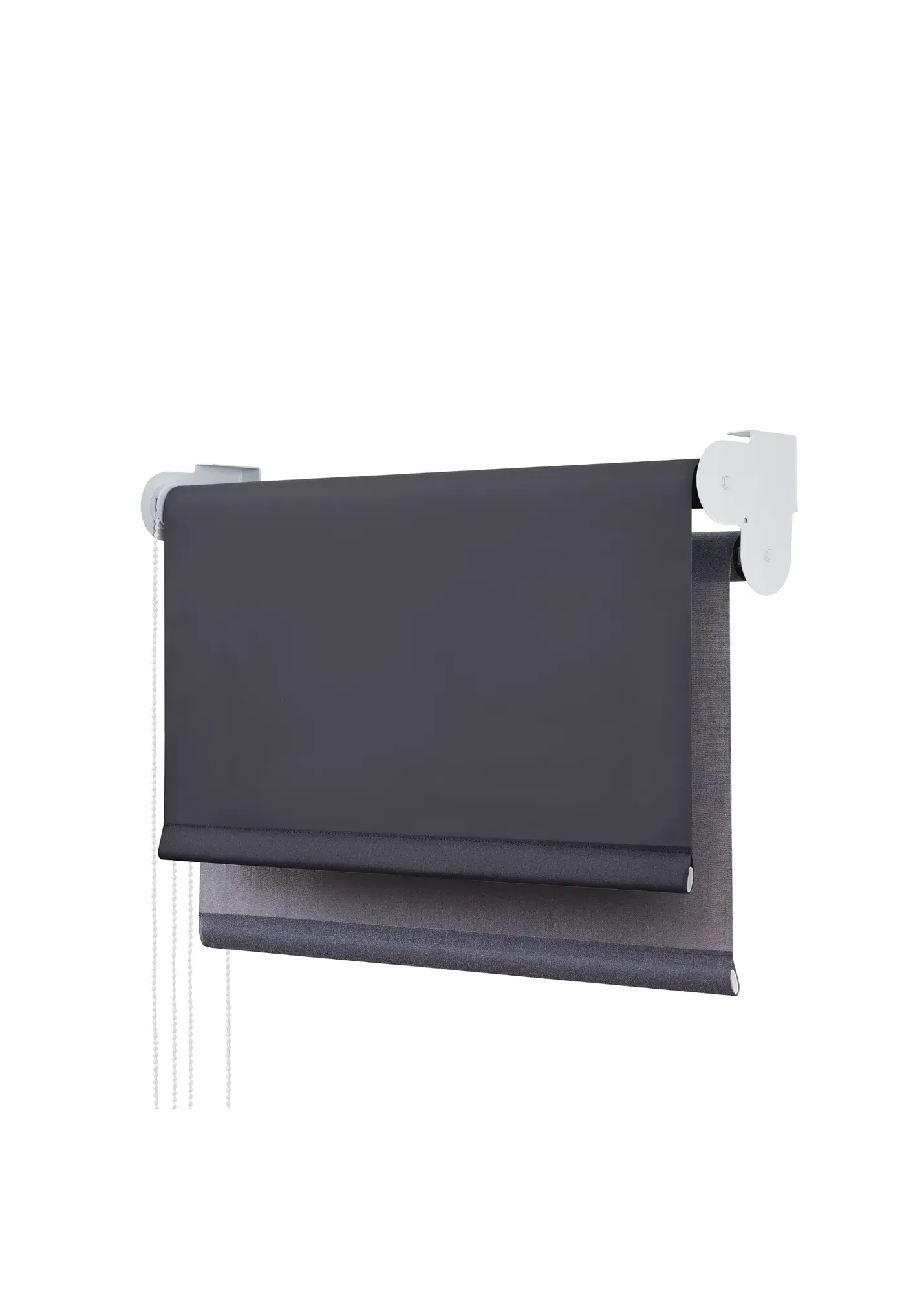 Roller Blind Blackout with Child Safety Clip - Grey product