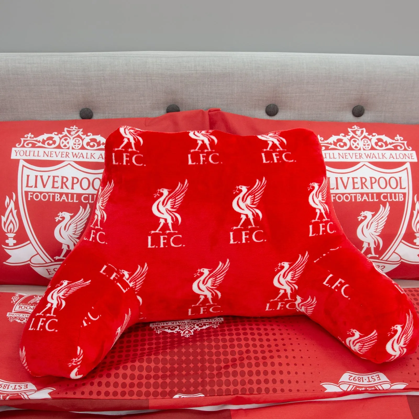 Liverpool FC Cuddle Cushion - Red, Fleece product