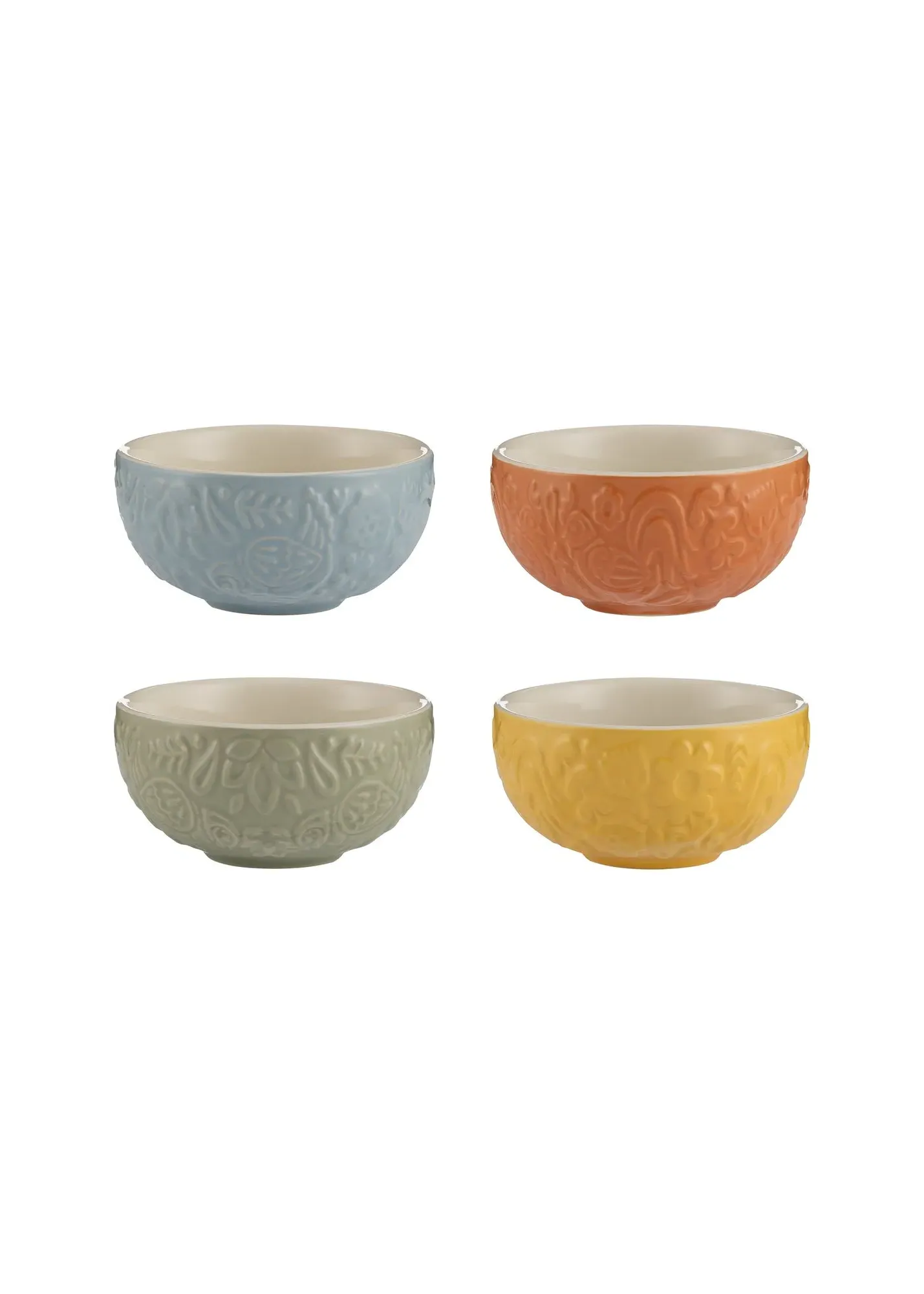 Home to Roost Mini Bowls Set of 4 - Multi, Stoneware product