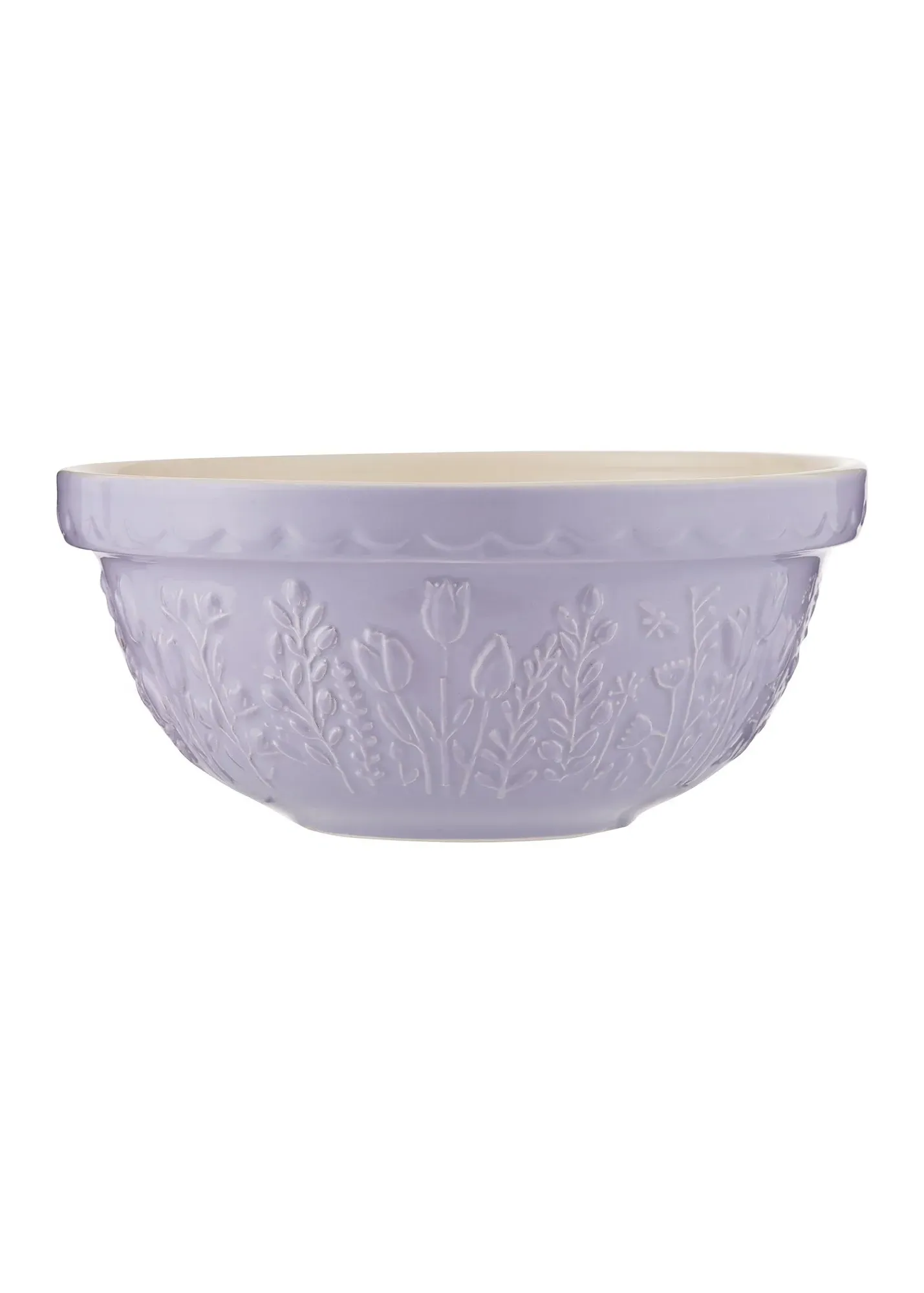 In the Meadow S24 Tulip Mixing Bowl - Purple, Earthenware product