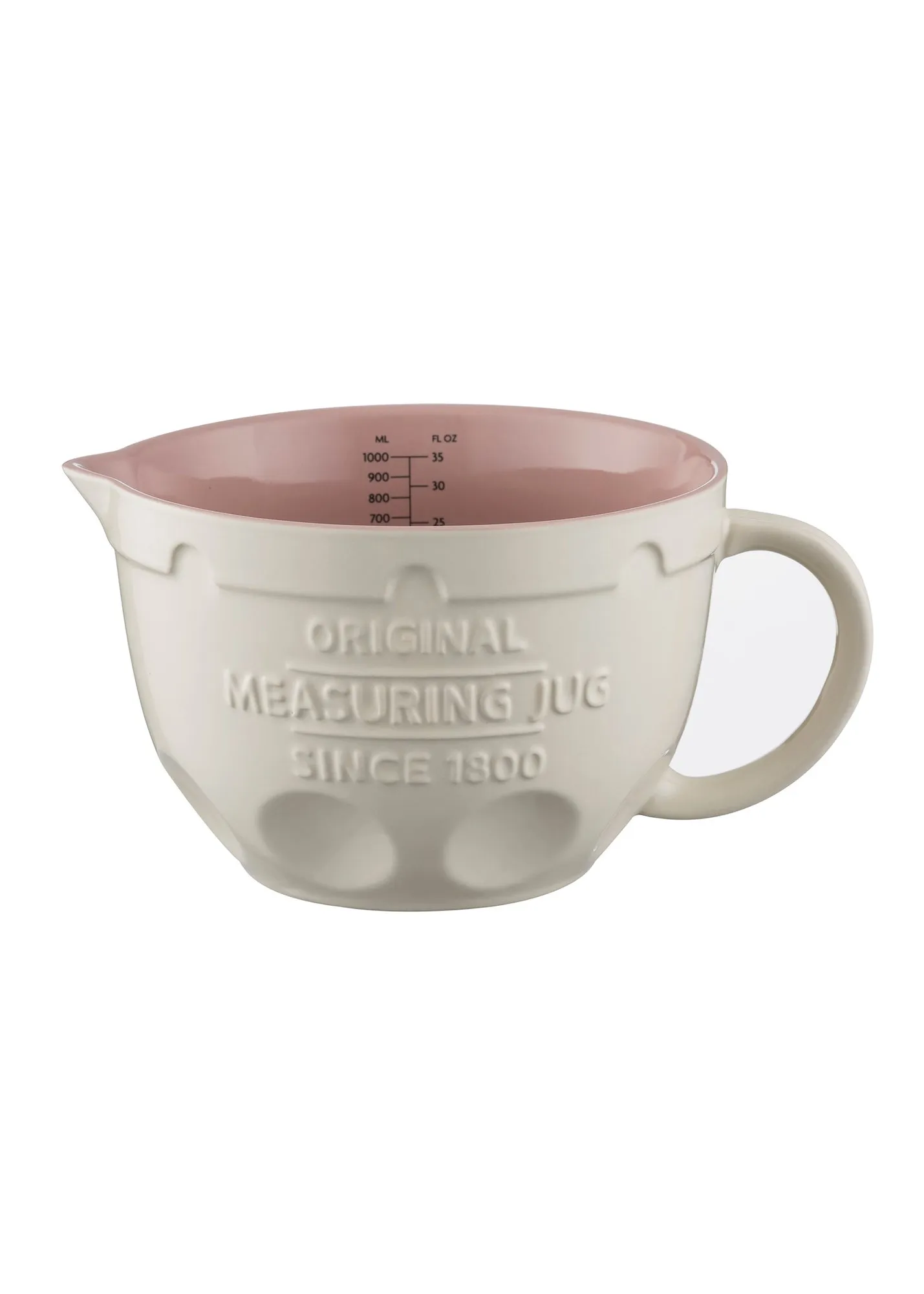 Innovative Kitchen Measuring Jug - White, Stoneware product