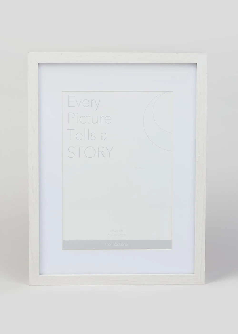 A4 Wall Hanging Photo Frame - White product